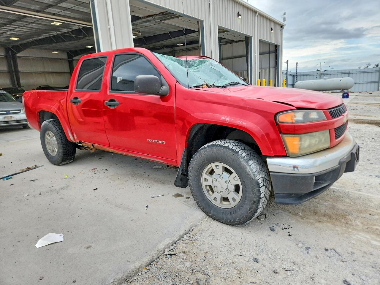 2005 Chevrolet Colorado Red vin: 1GCDT136058260499