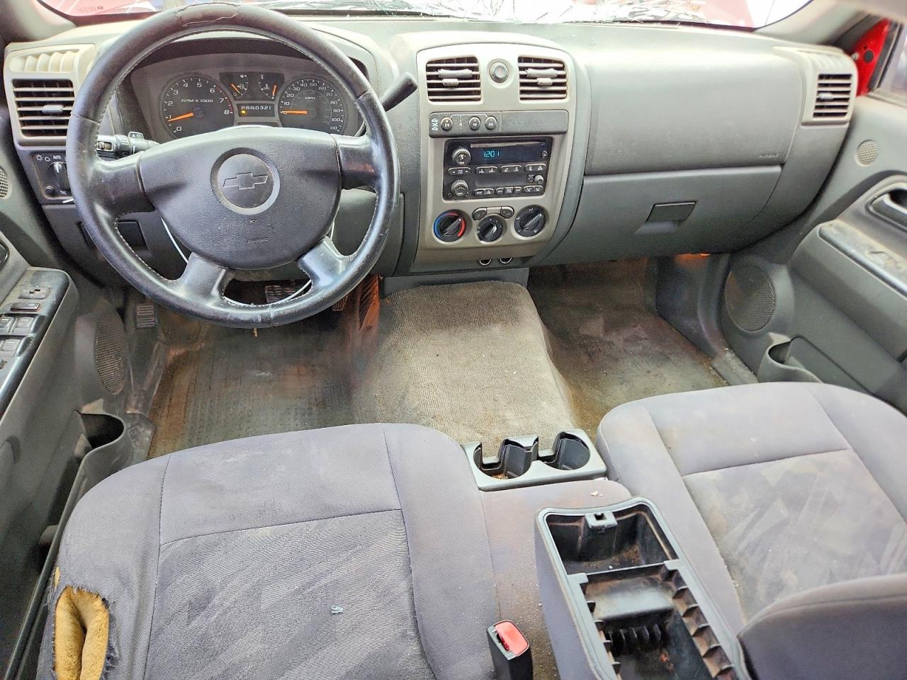 2005 Chevrolet Colorado Red vin: 1GCDT136058260499