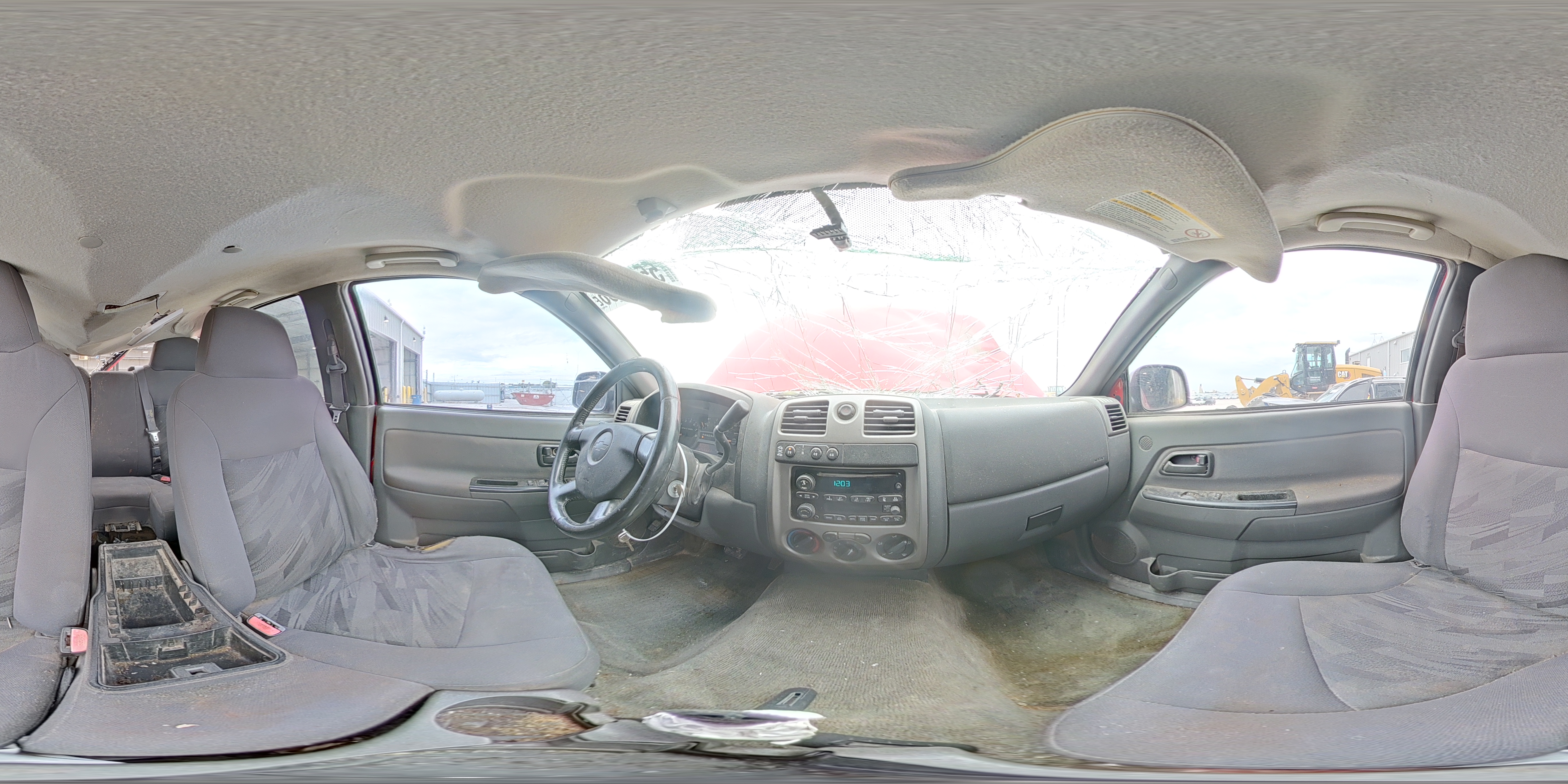 2005 Chevrolet Colorado Red vin: 1GCDT136058260499