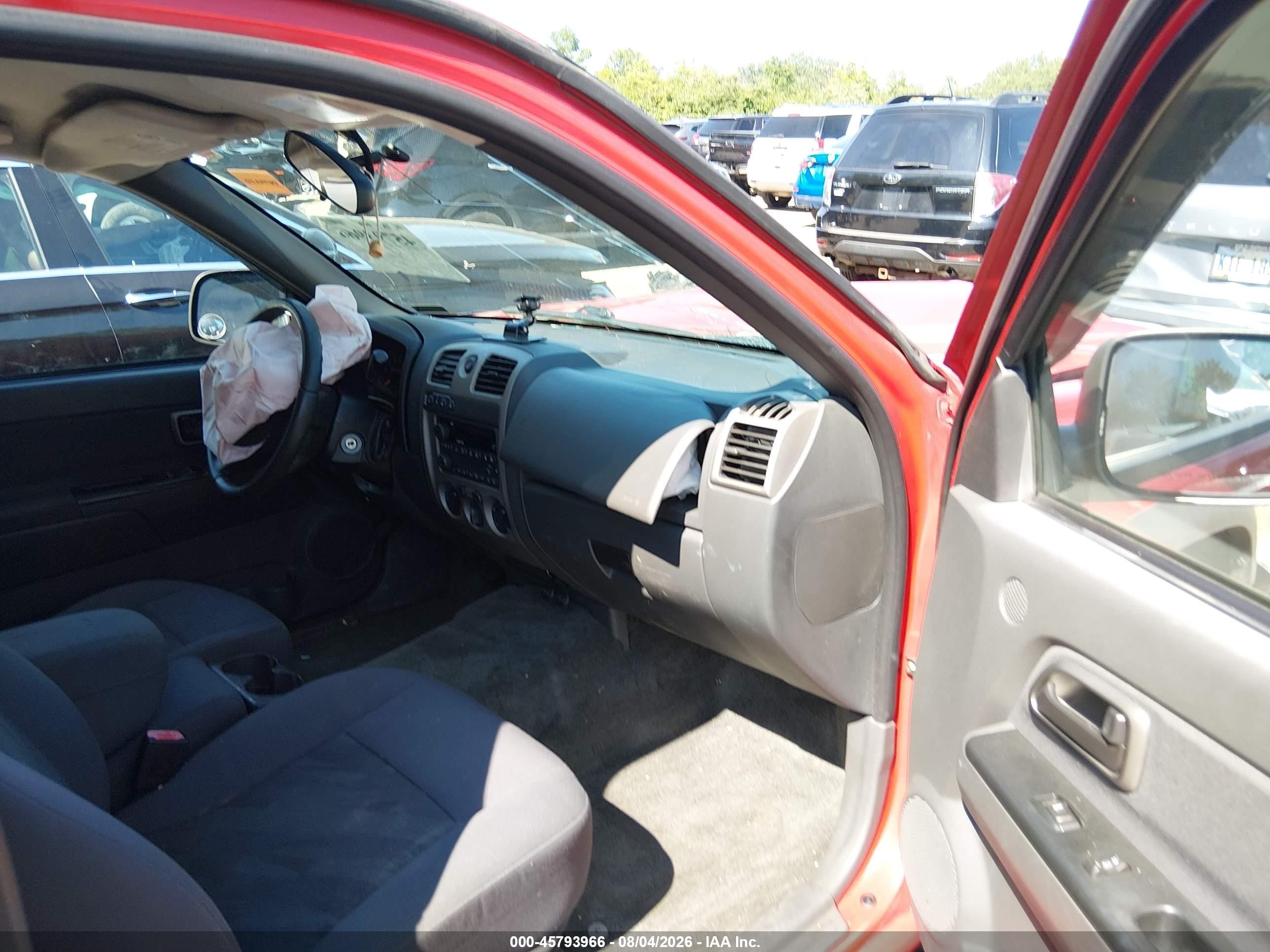 2005 Chevrolet Colorado Ls Red vin: 1GCDT136058276993
