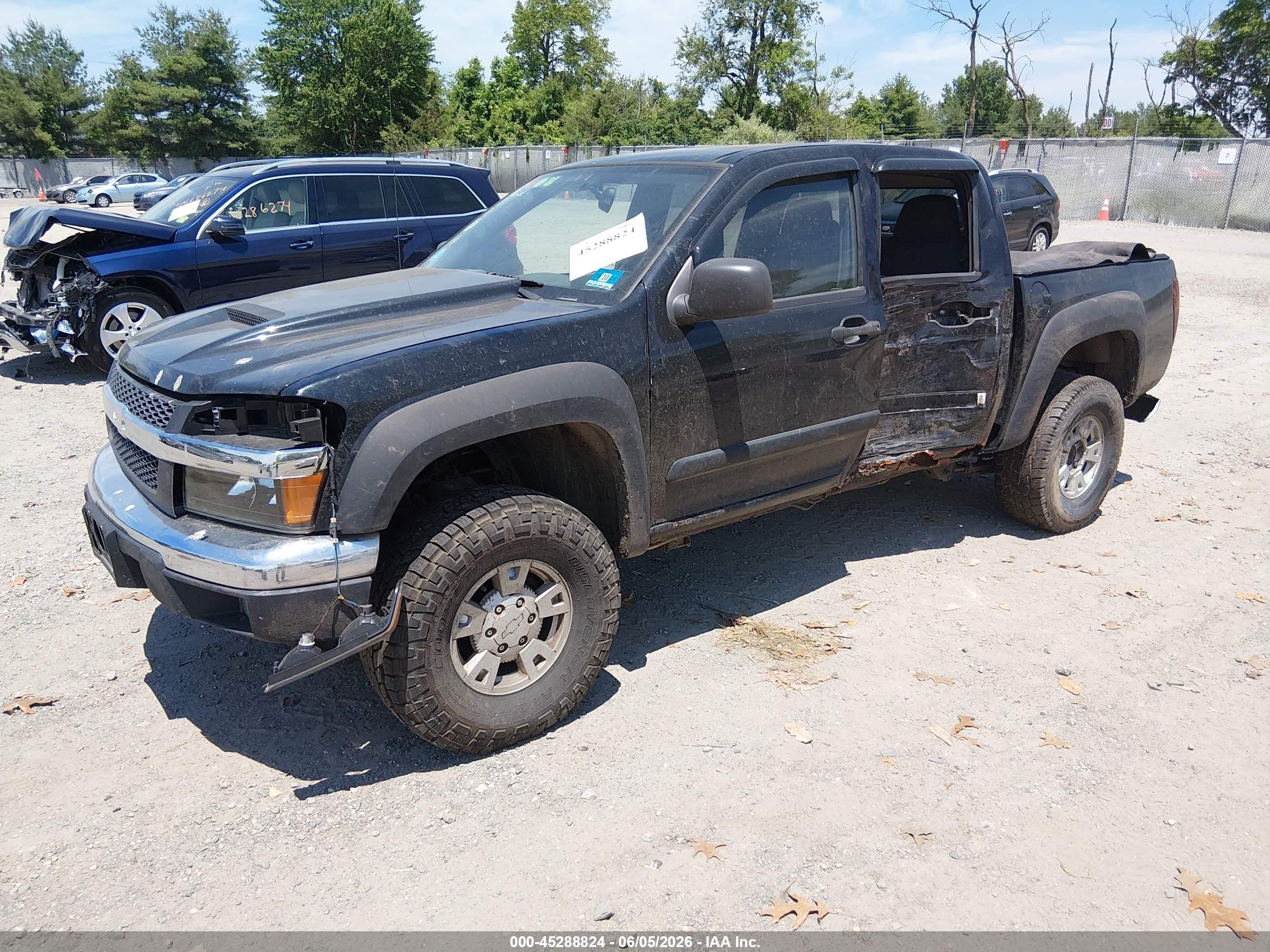 2006 Chevrolet Colorado Lt Black vin: 1GCDT136068168813