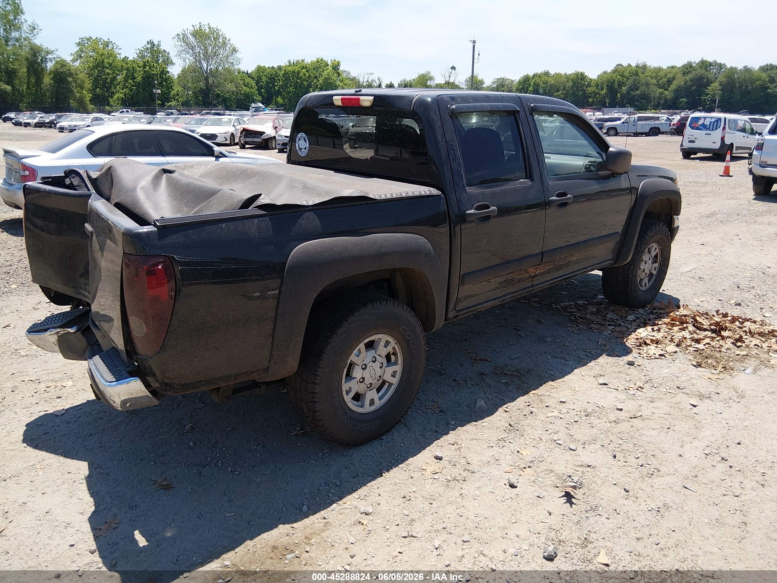 2006 Chevrolet Colorado Lt Black vin: 1GCDT136068168813