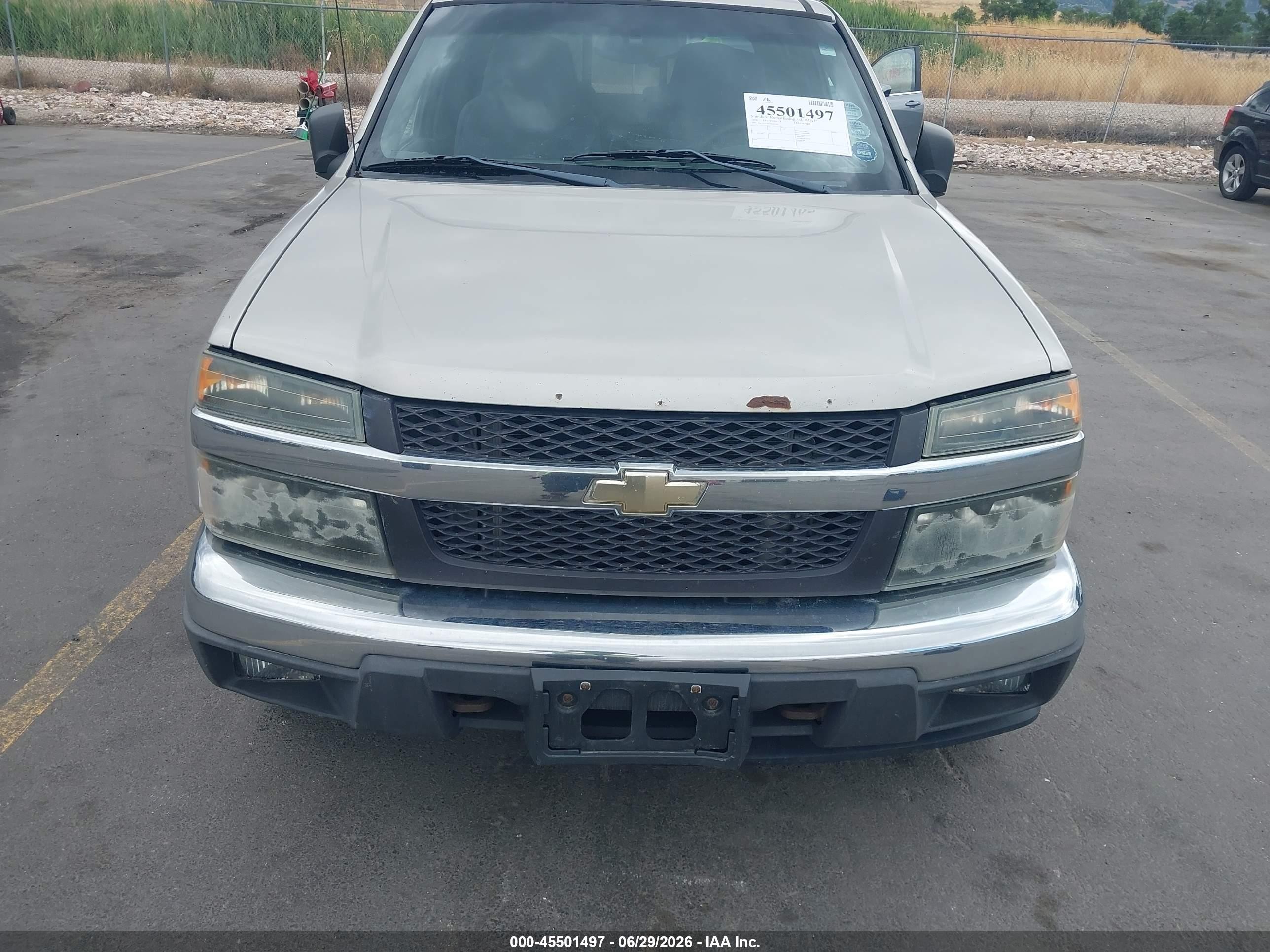 2006 Chevrolet Colorado Lt Silver vin: 1GCDT136068205343