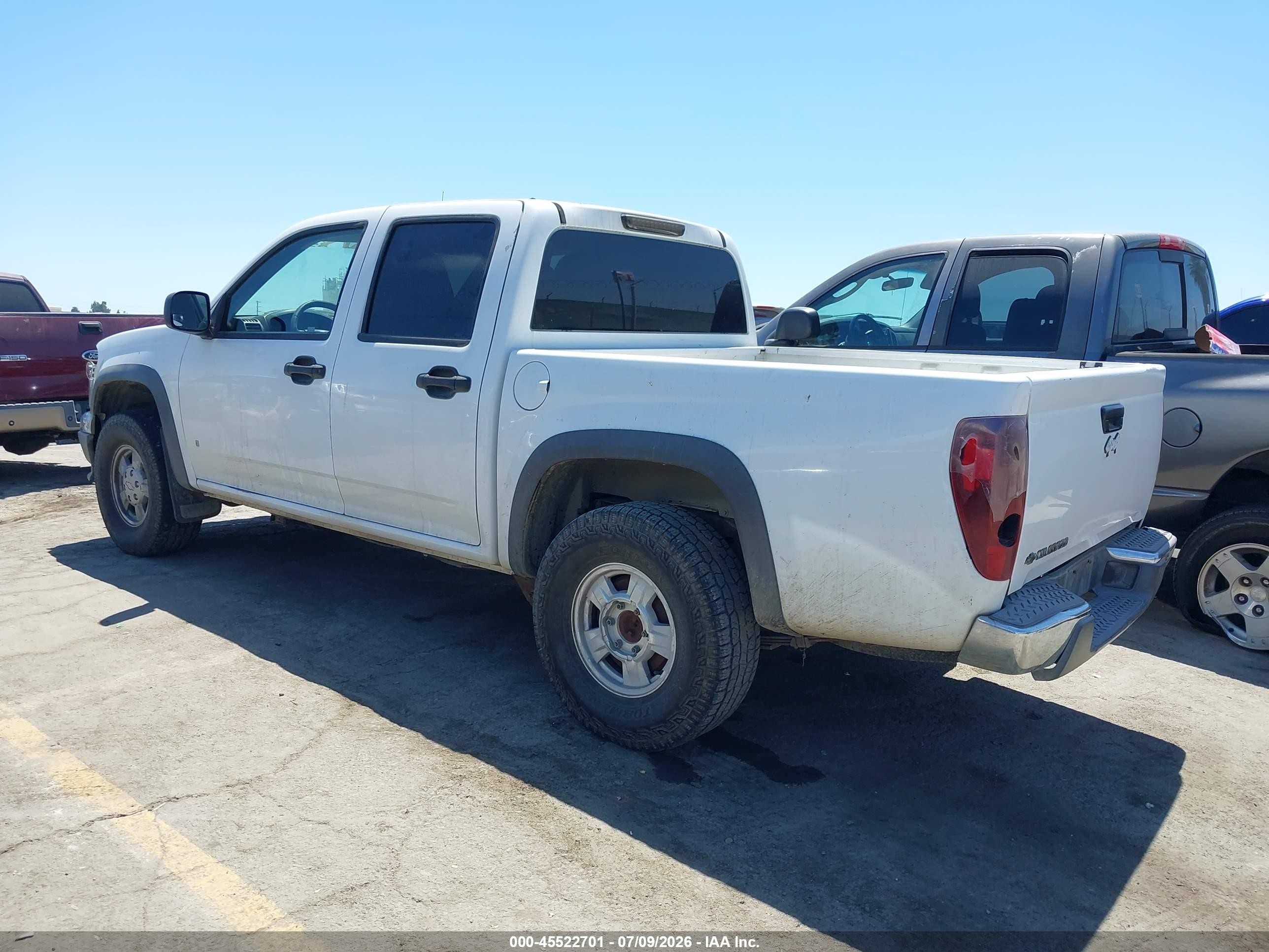 2006 Chevrolet Colorado Lt White vin: 1GCDT136068298381