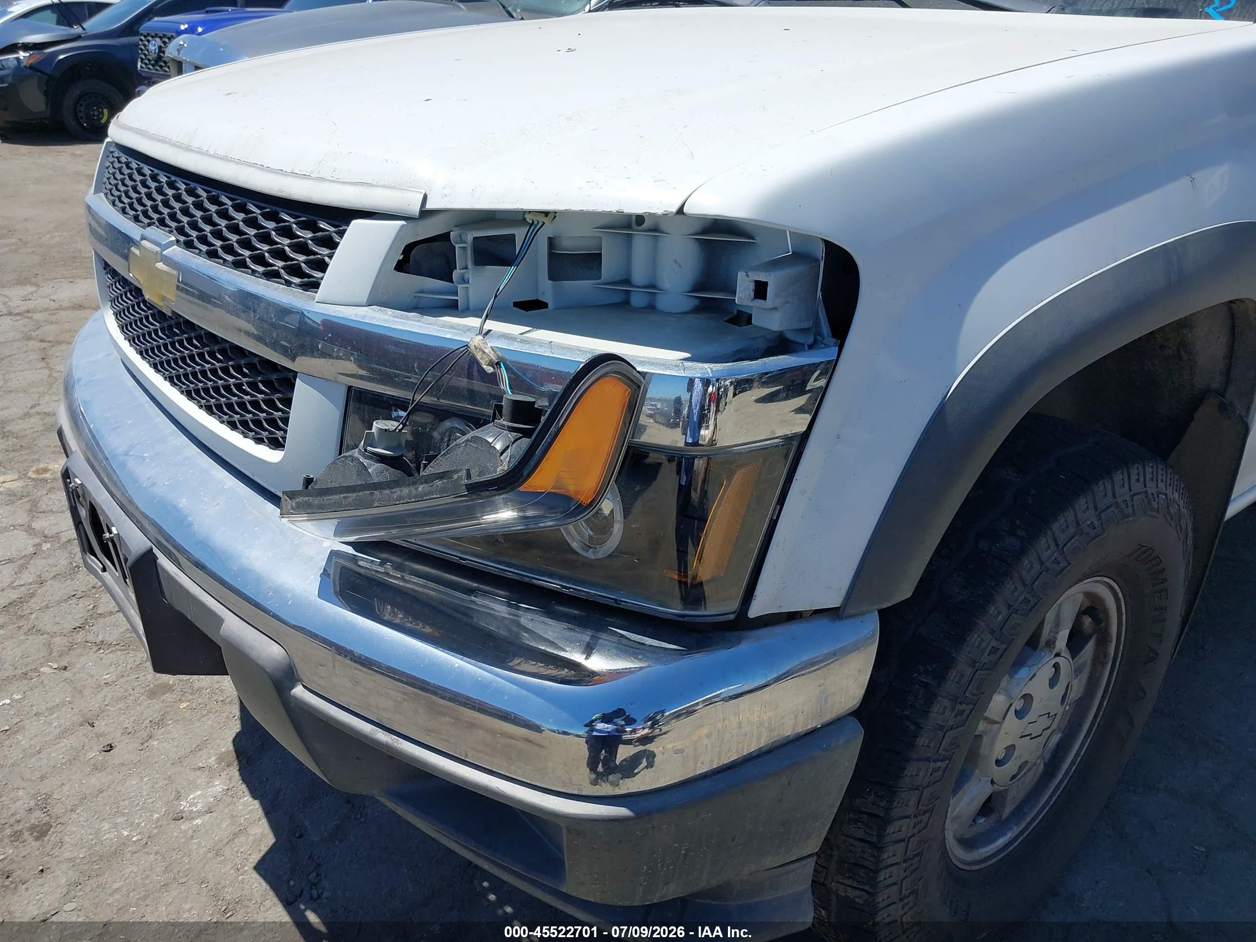 2006 Chevrolet Colorado Lt White vin: 1GCDT136068298381