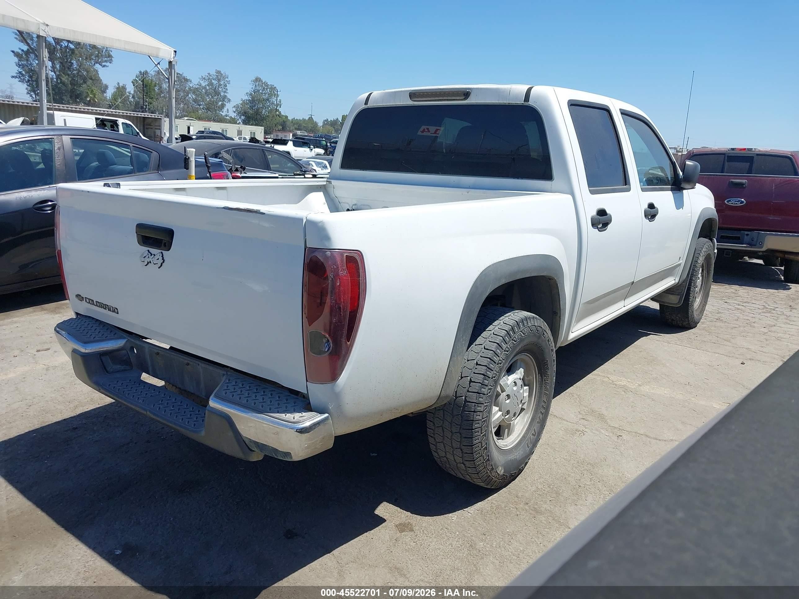 2006 Chevrolet Colorado Lt White vin: 1GCDT136068298381