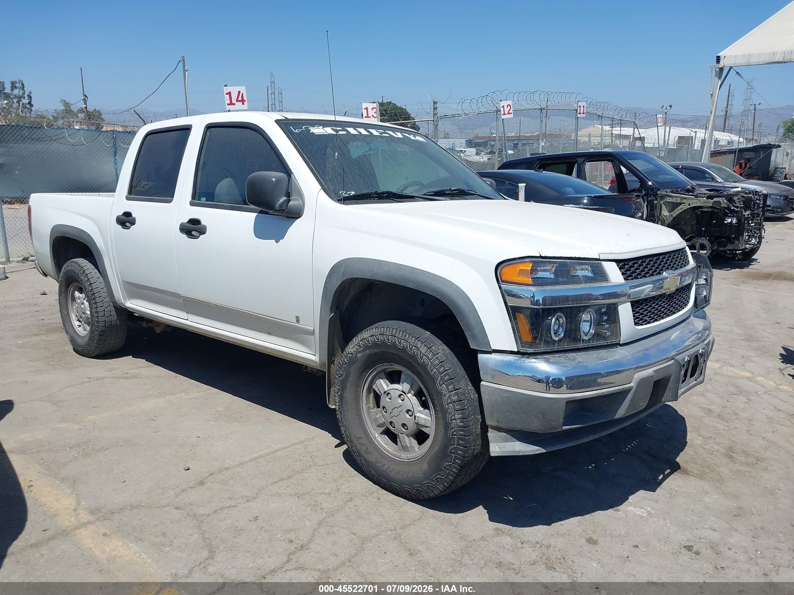 2006 Chevrolet Colorado Lt White vin: 1GCDT136068298381