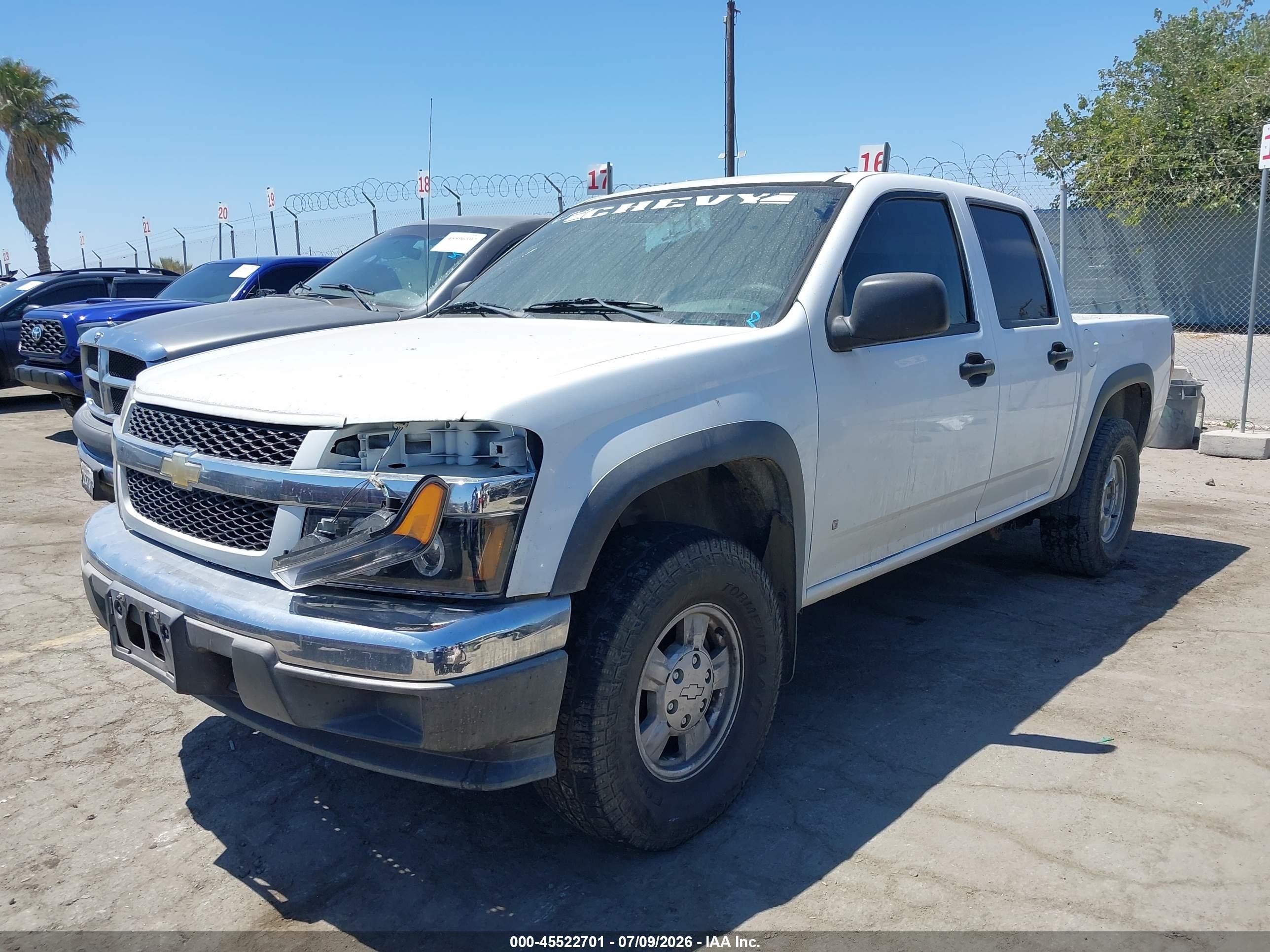 2006 Chevrolet Colorado Lt White vin: 1GCDT136068298381