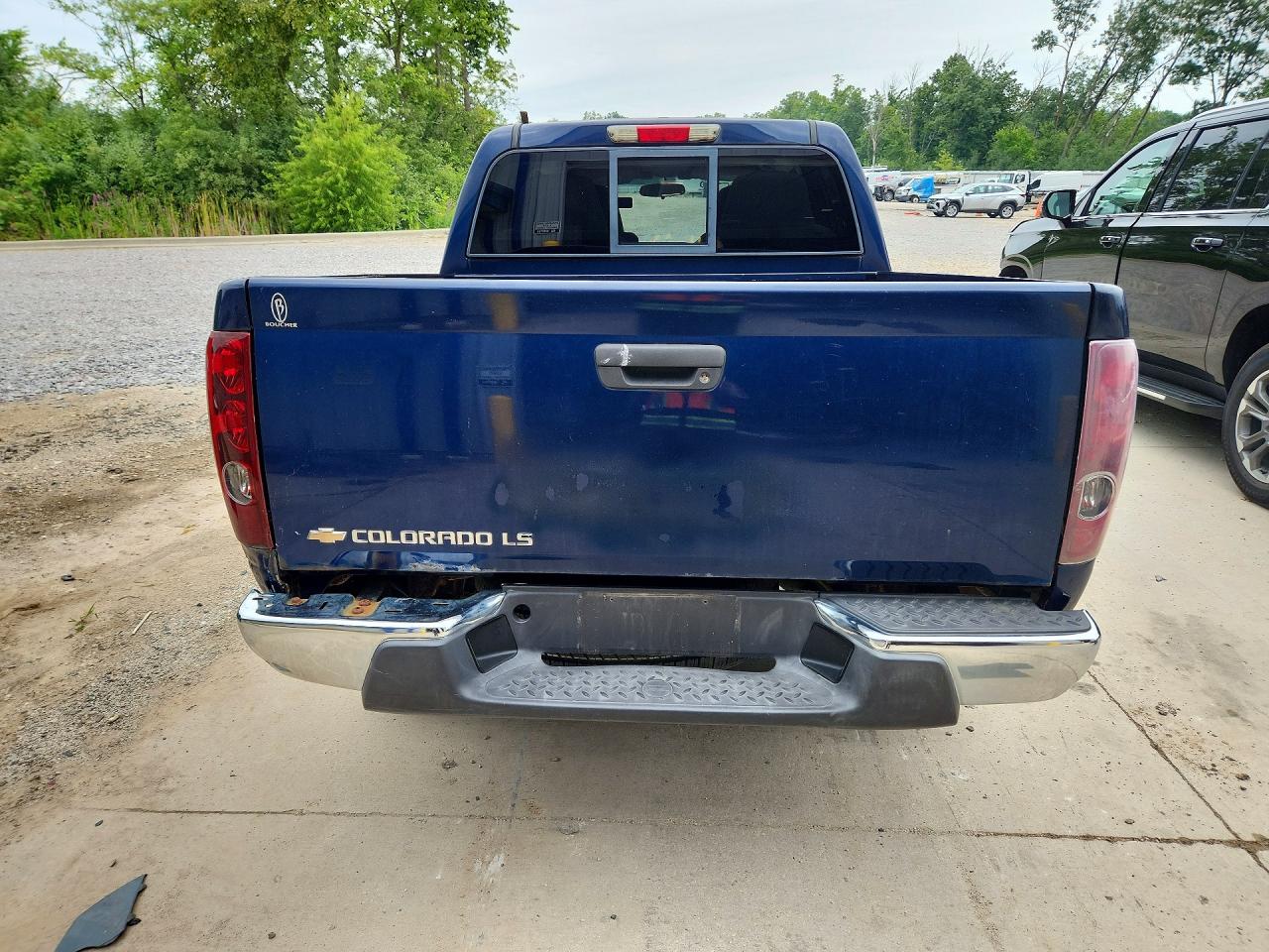 2004 Chevrolet Colorado Blue vin: 1GCDT136148211505