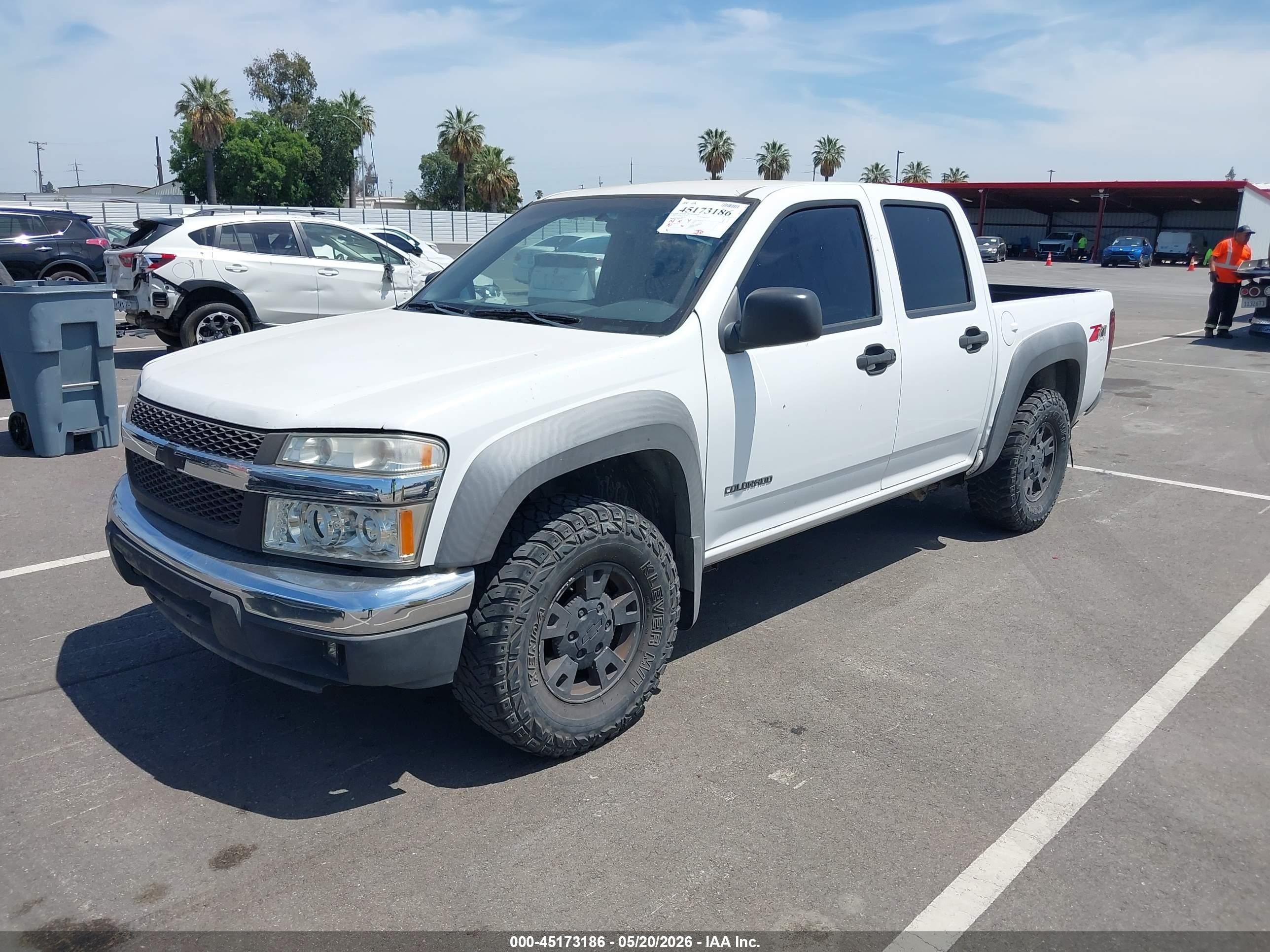 2004 Chevrolet Colorado Ls White vin: 1GCDT136148220155