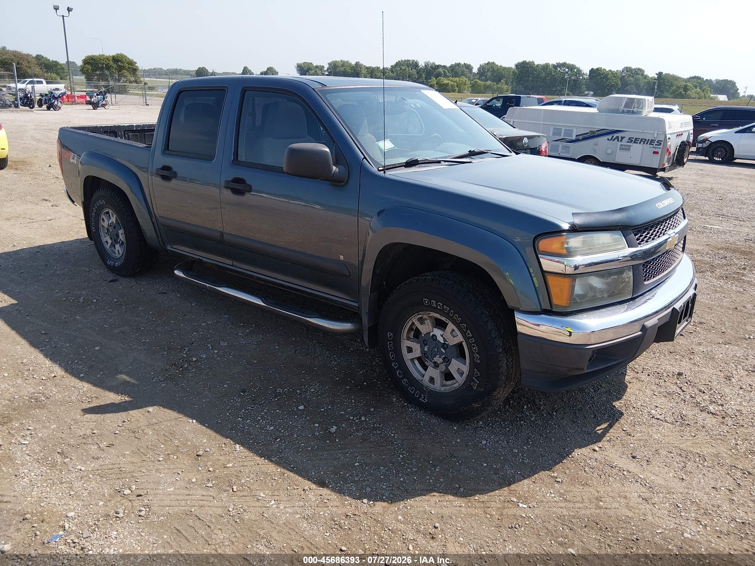 2006 Chevrolet Colorado Lt Blue vin: 1GCDT136168206291