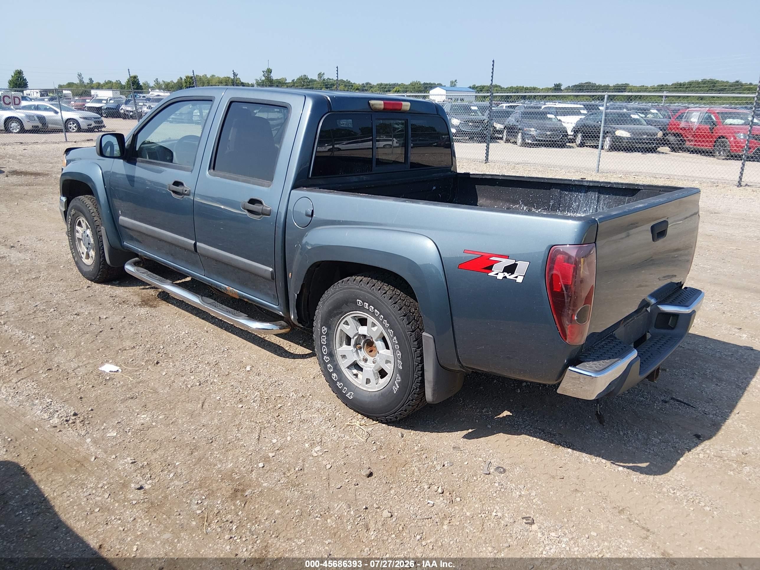 2006 Chevrolet Colorado Lt Blue vin: 1GCDT136168206291