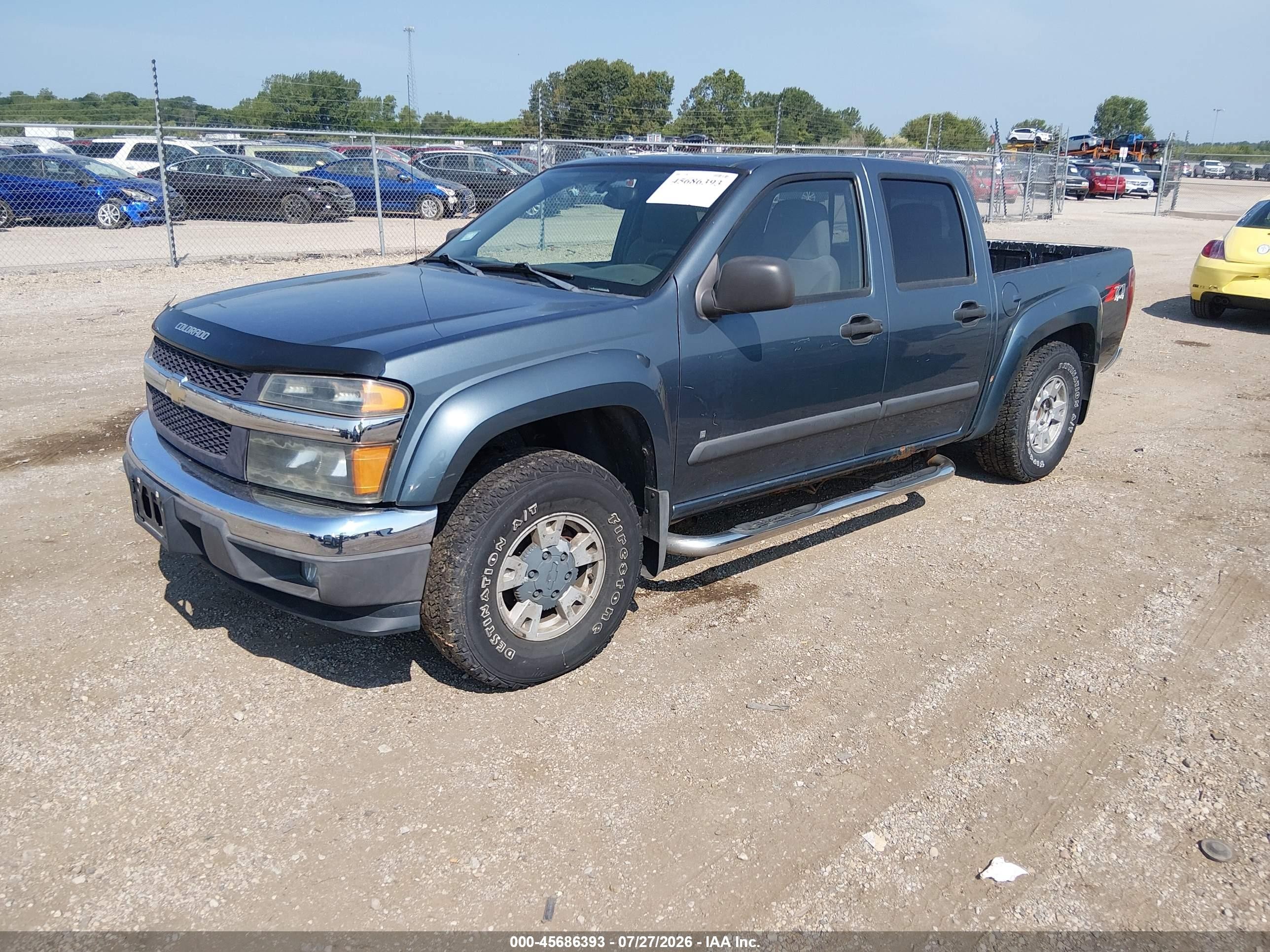 2006 Chevrolet Colorado Lt Blue vin: 1GCDT136168206291