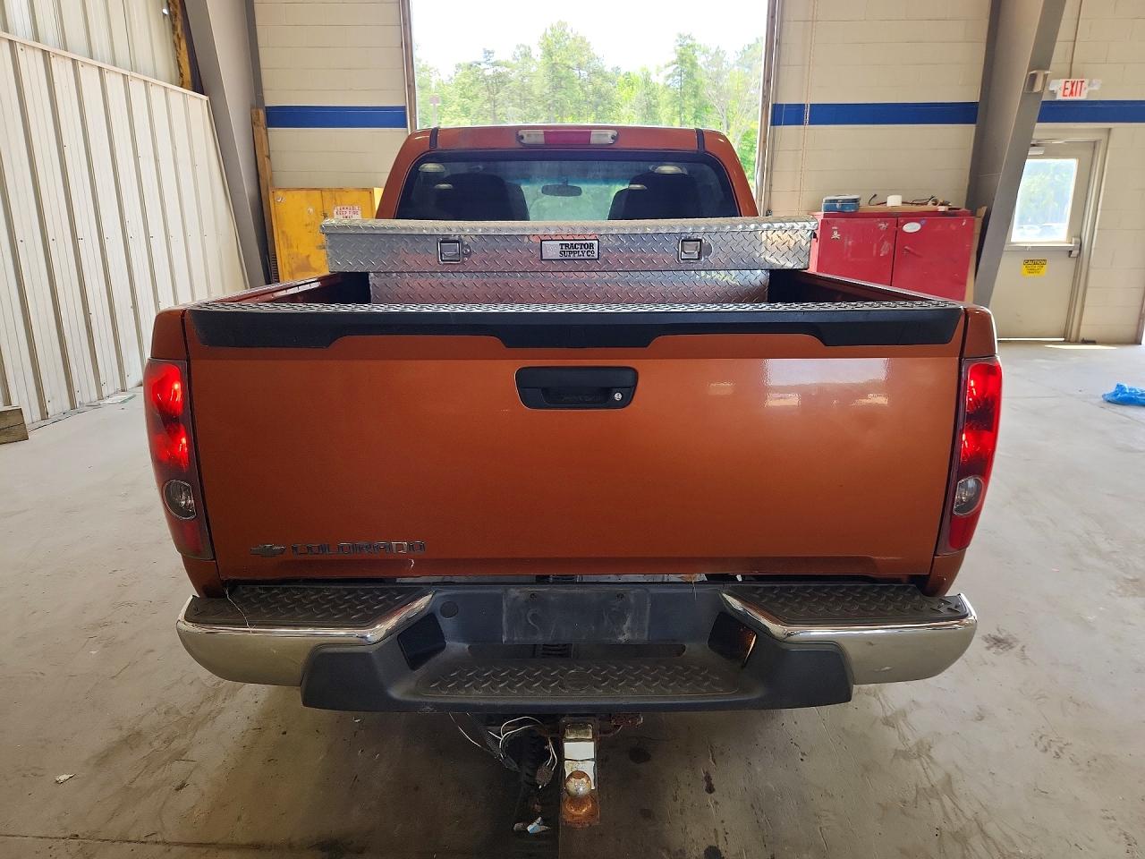 2006 Chevrolet Colorado Orange vin: 1GCDT136168297627