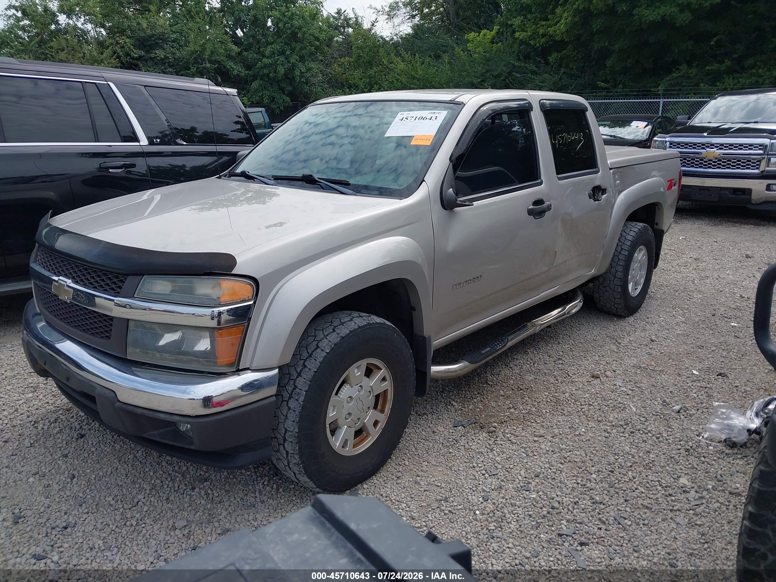 2004 Chevrolet Colorado Ls Beige vin: 1GCDT136248198604