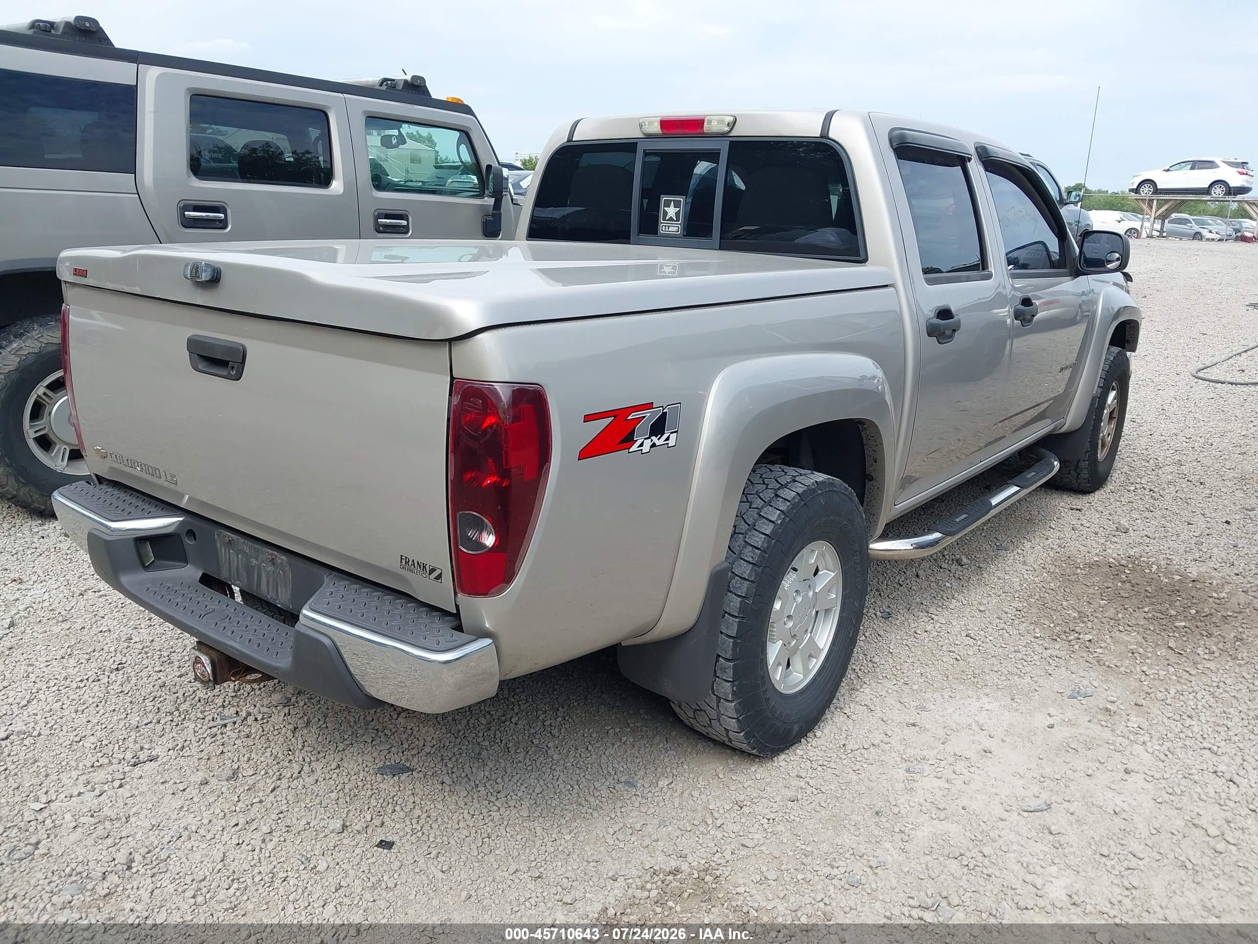 2004 Chevrolet Colorado Ls Beige vin: 1GCDT136248198604