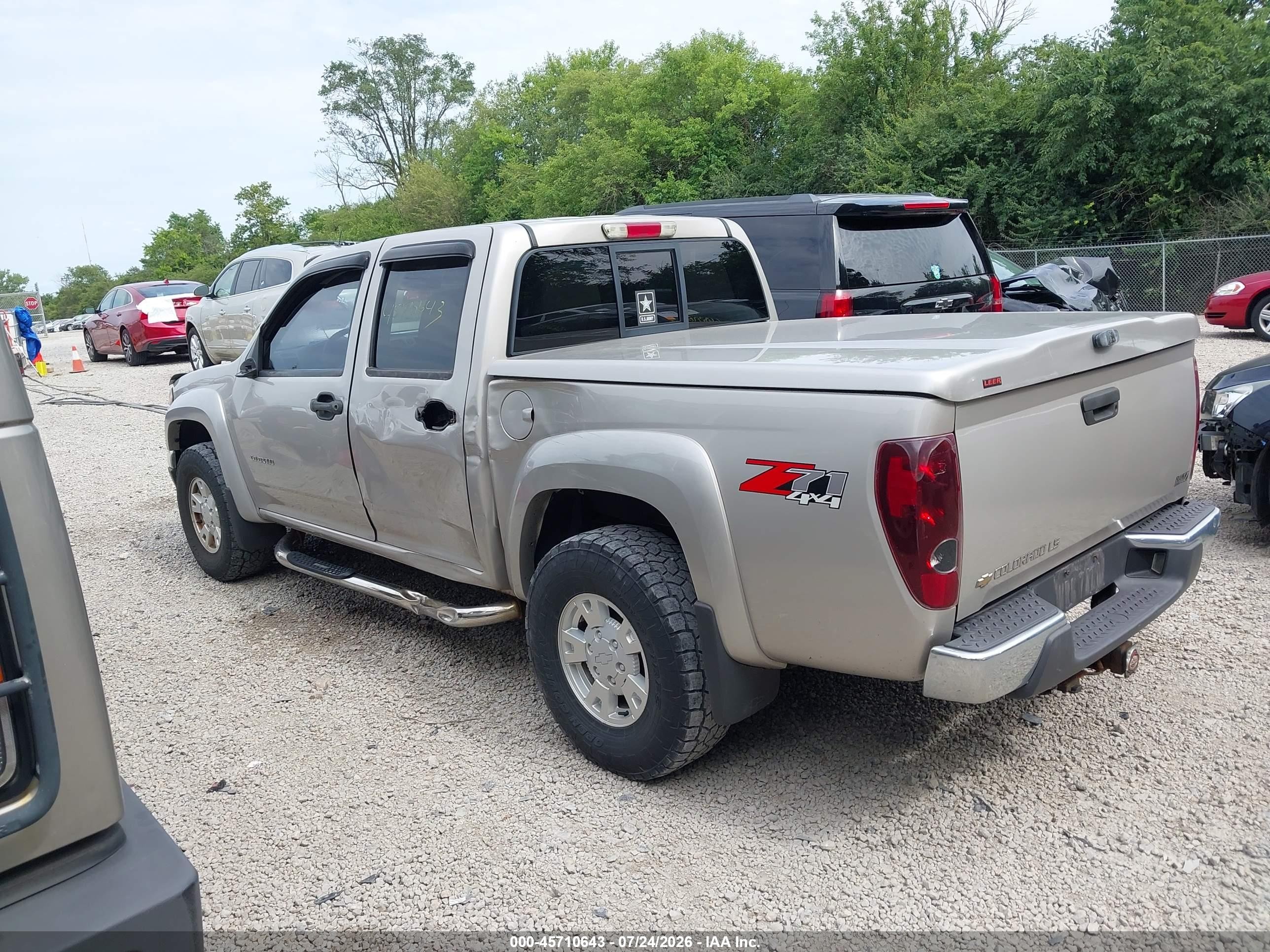 2004 Chevrolet Colorado Ls Beige vin: 1GCDT136248198604