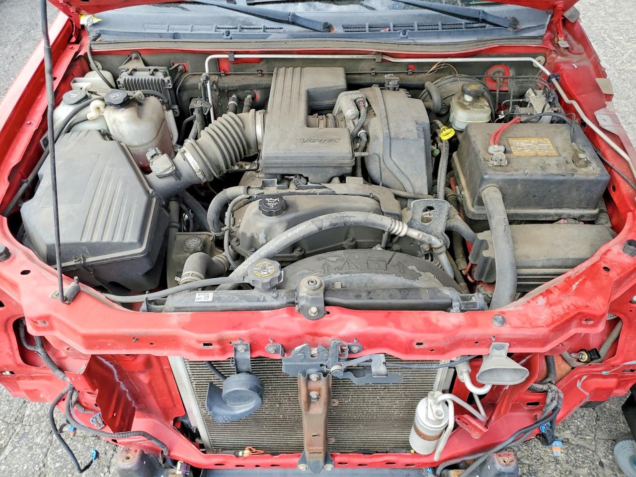 2004 Chevrolet Colorado Red vin: 1GCDT136248215790