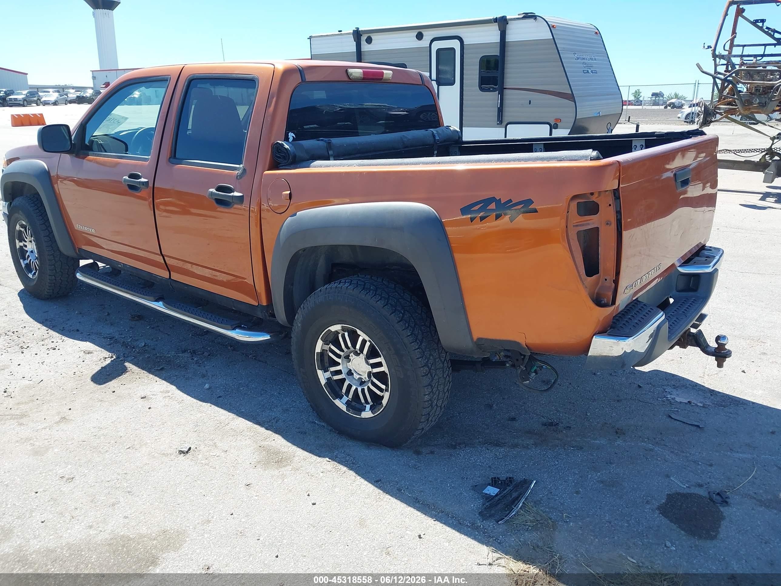 2004 Chevrolet Colorado Ls Orange vin: 1GCDT136248222819
