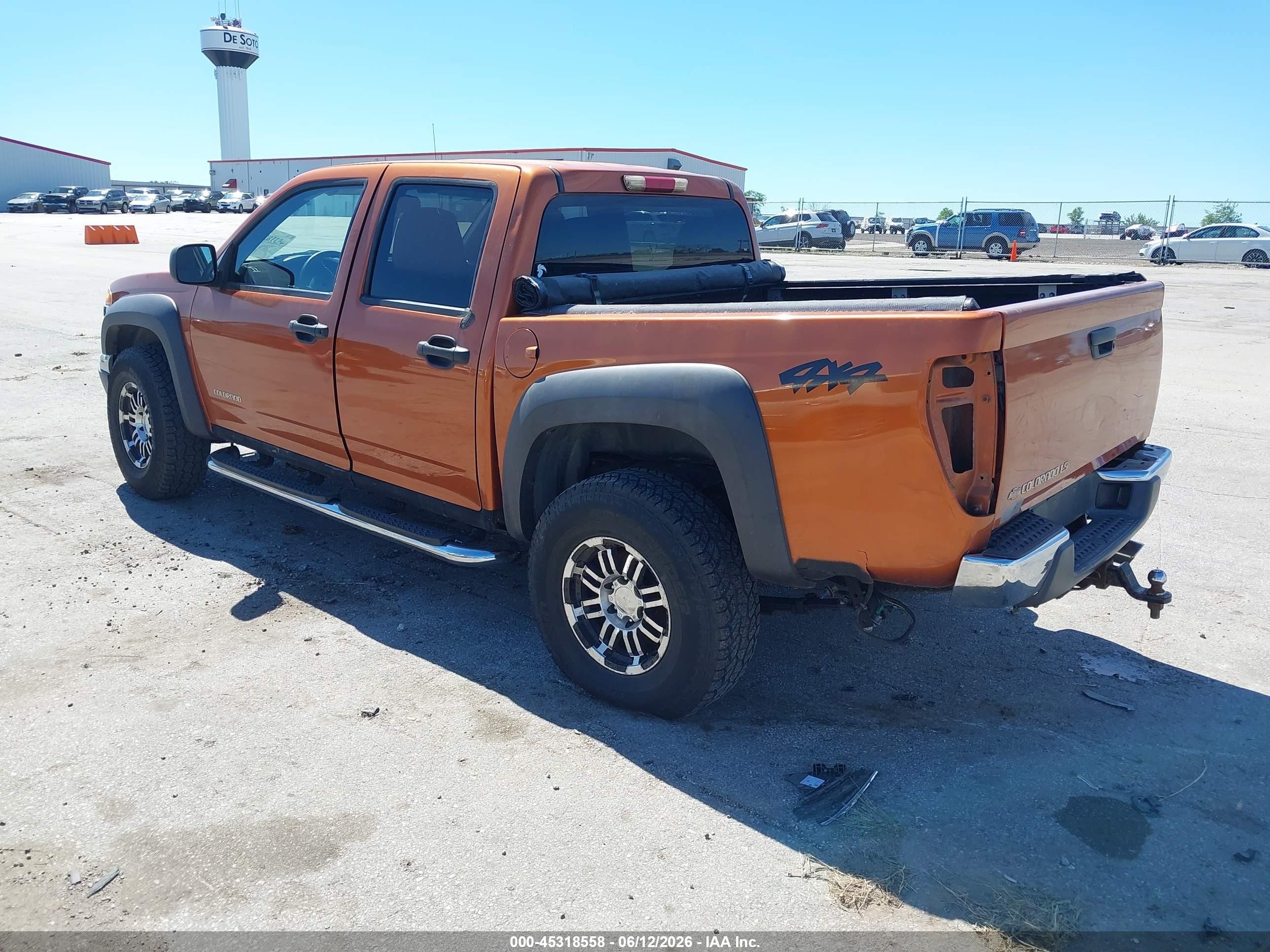 2004 Chevrolet Colorado Ls Orange vin: 1GCDT136248222819