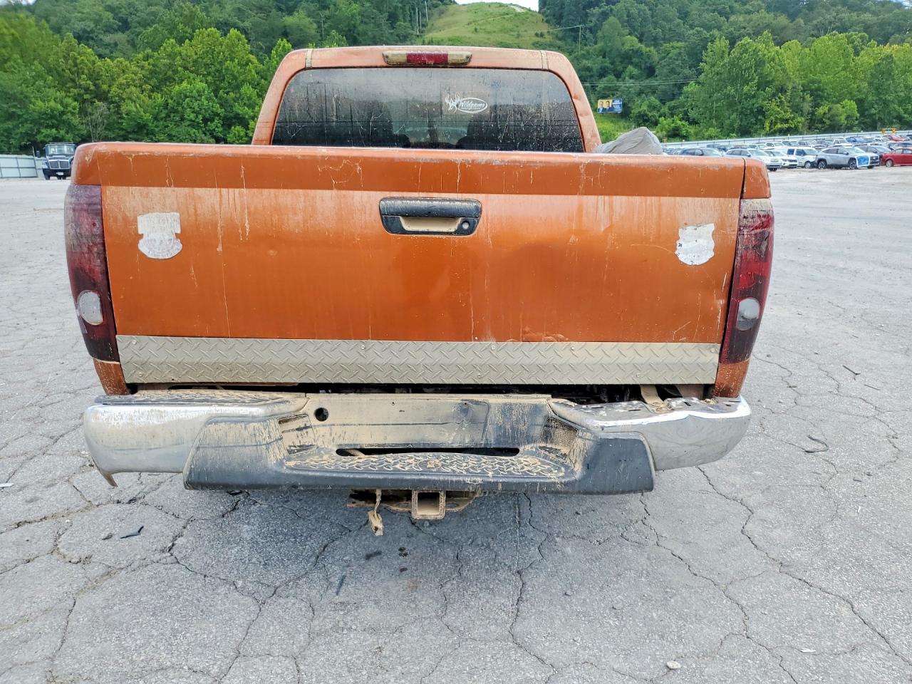 2005 Chevrolet Colorado Orange vin: 1GCDT136258124522