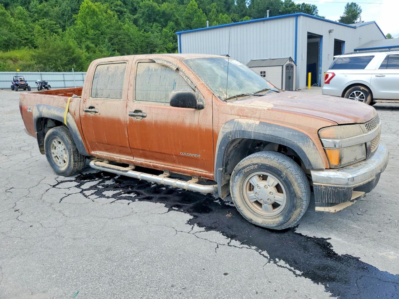 2005 Chevrolet Colorado Orange vin: 1GCDT136258124522