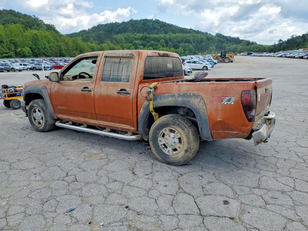 2005 Chevrolet Colorado Orange vin: 1GCDT136258124522