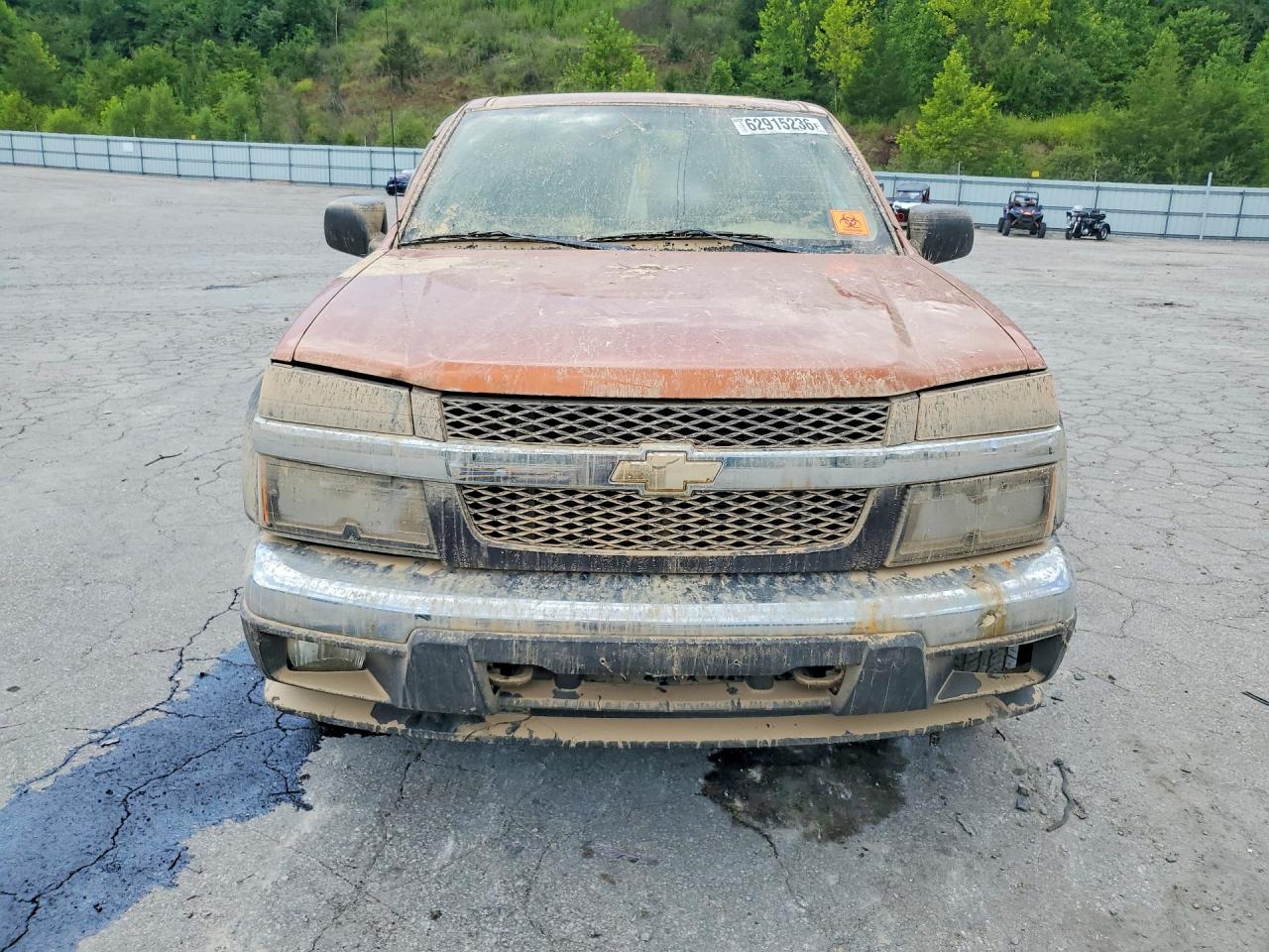 2005 Chevrolet Colorado Orange vin: 1GCDT136258124522