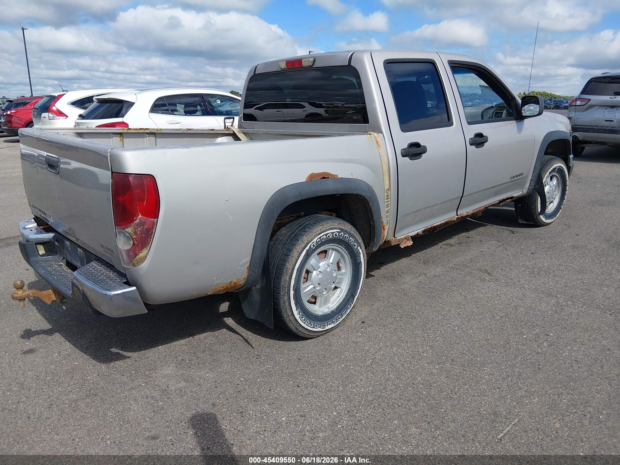 2005 Chevrolet Colorado Ls Tan vin: 1GCDT136258253182