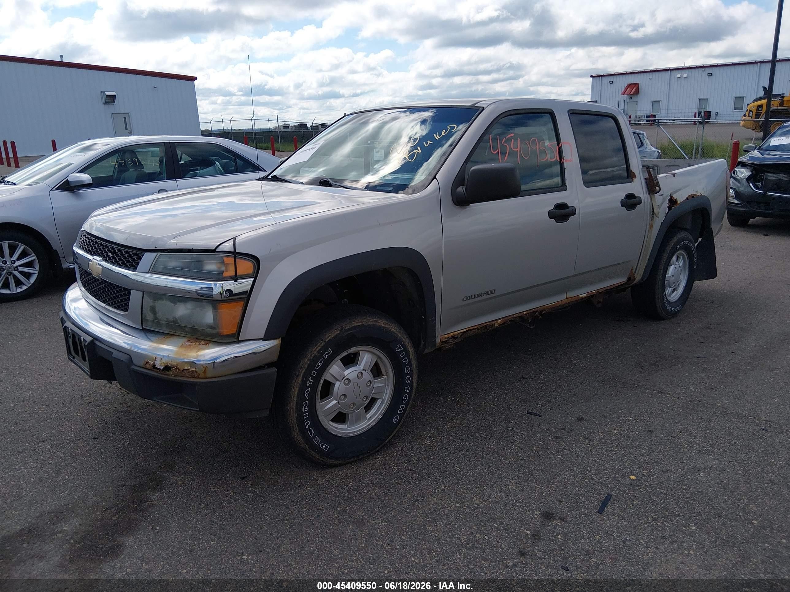2005 Chevrolet Colorado Ls Tan vin: 1GCDT136258253182