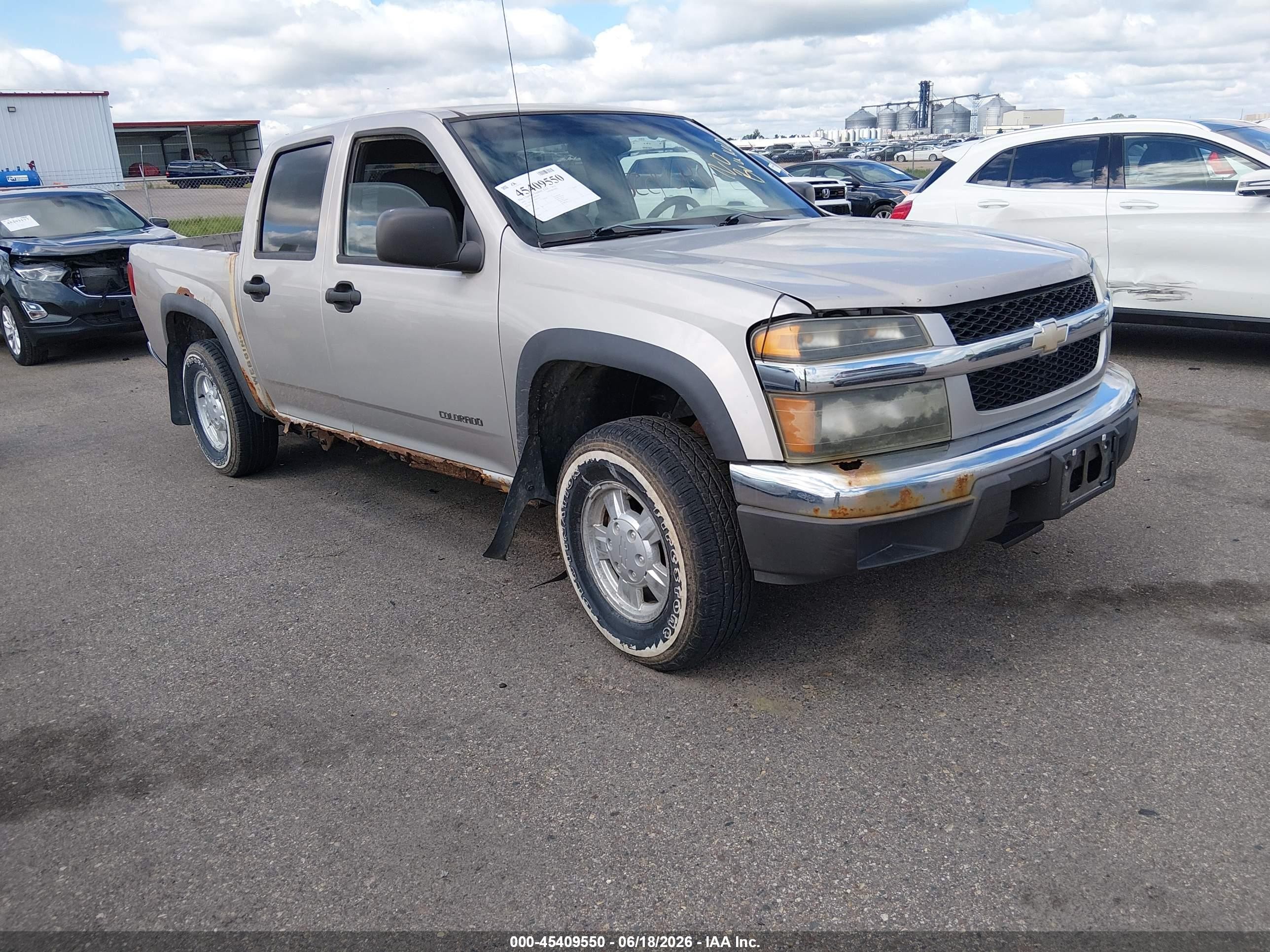 2005 Chevrolet Colorado Ls Tan vin: 1GCDT136258253182