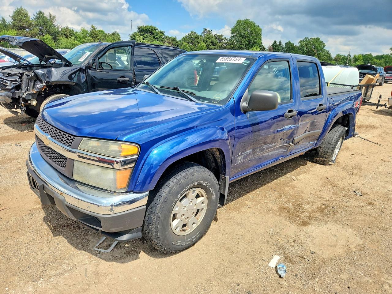 2006 Chevrolet Colorado Blue vin: 1GCDT136268189677