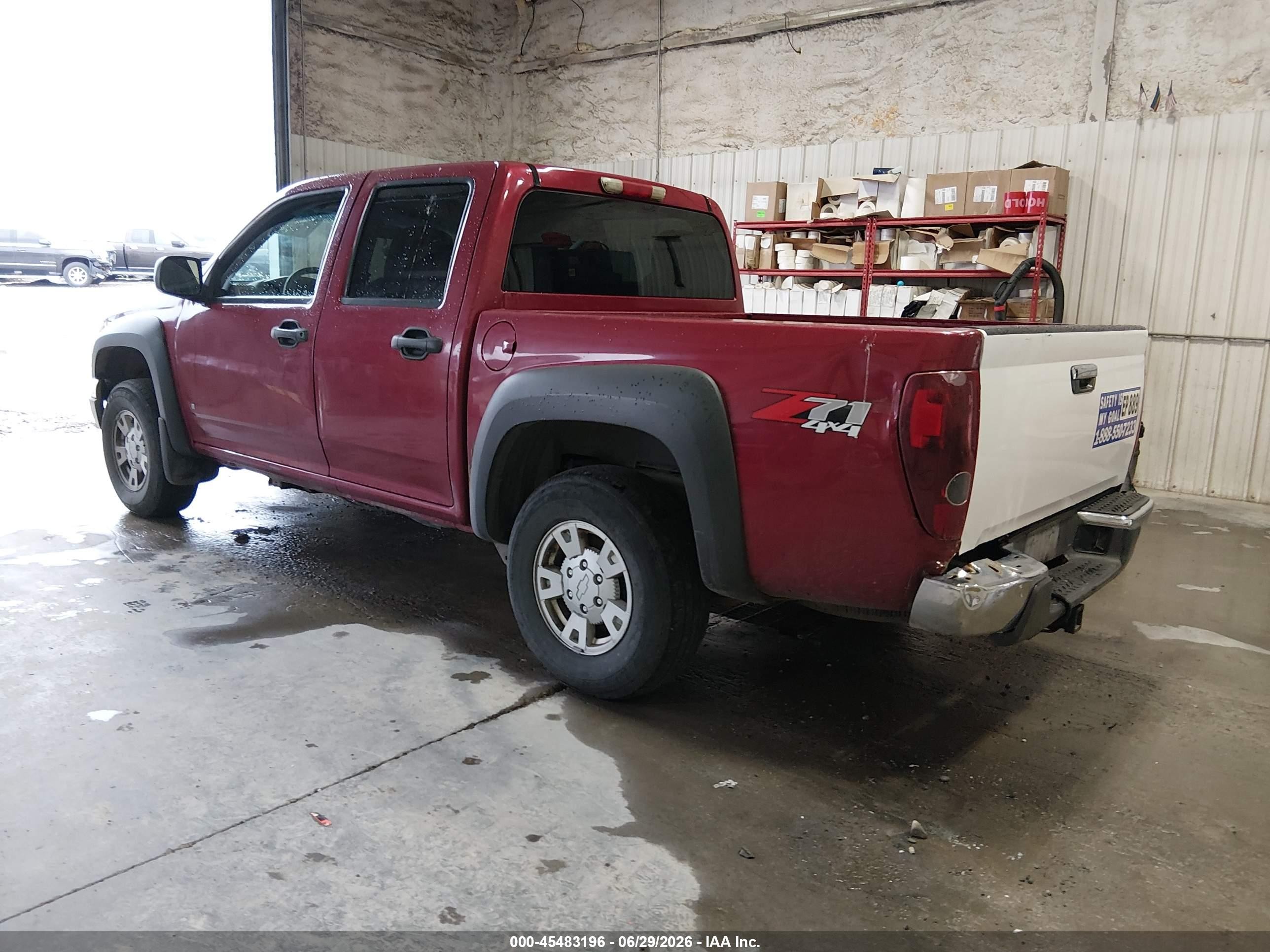 2006 Chevrolet Colorado Lt Red vin: 1GCDT136268319652