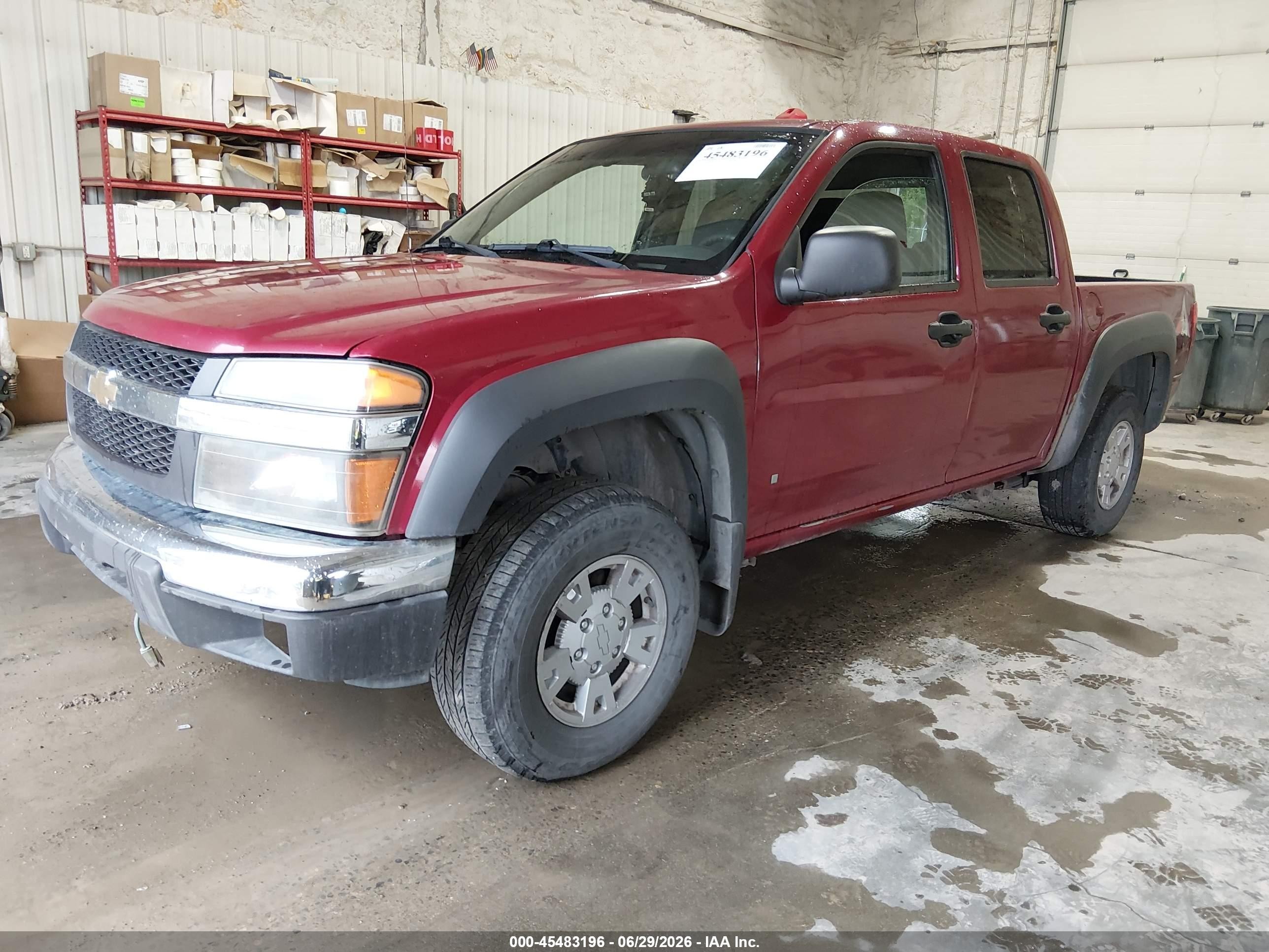 2006 Chevrolet Colorado Lt Red vin: 1GCDT136268319652