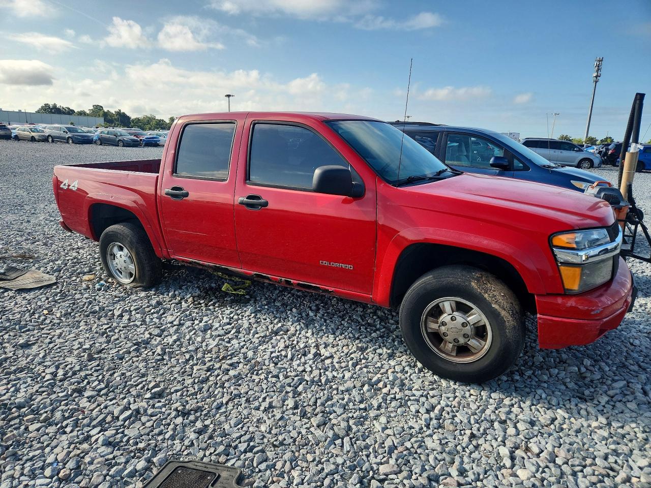 2004 Chevrolet Colorado Red vin: 1GCDT136348133311