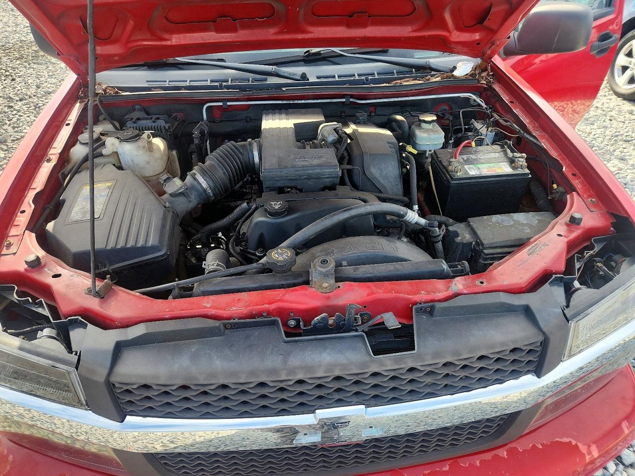 2004 Chevrolet Colorado Red vin: 1GCDT136348133311