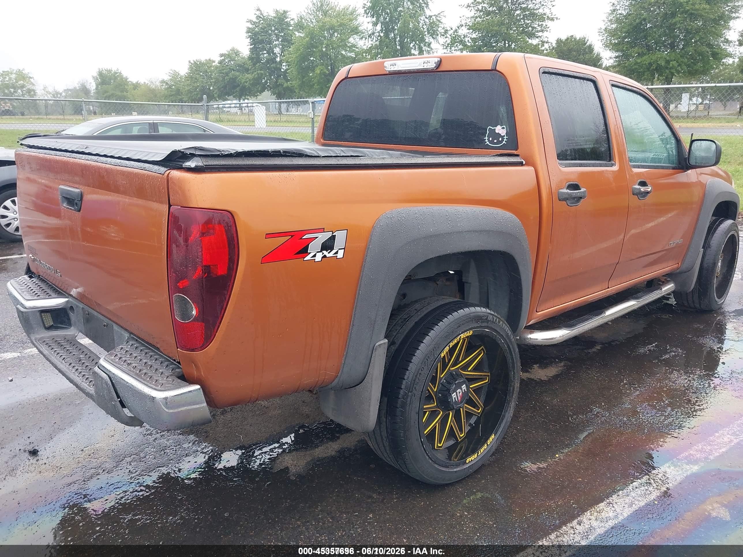2005 Chevrolet Colorado Ls Orange vin: 1GCDT136358124304