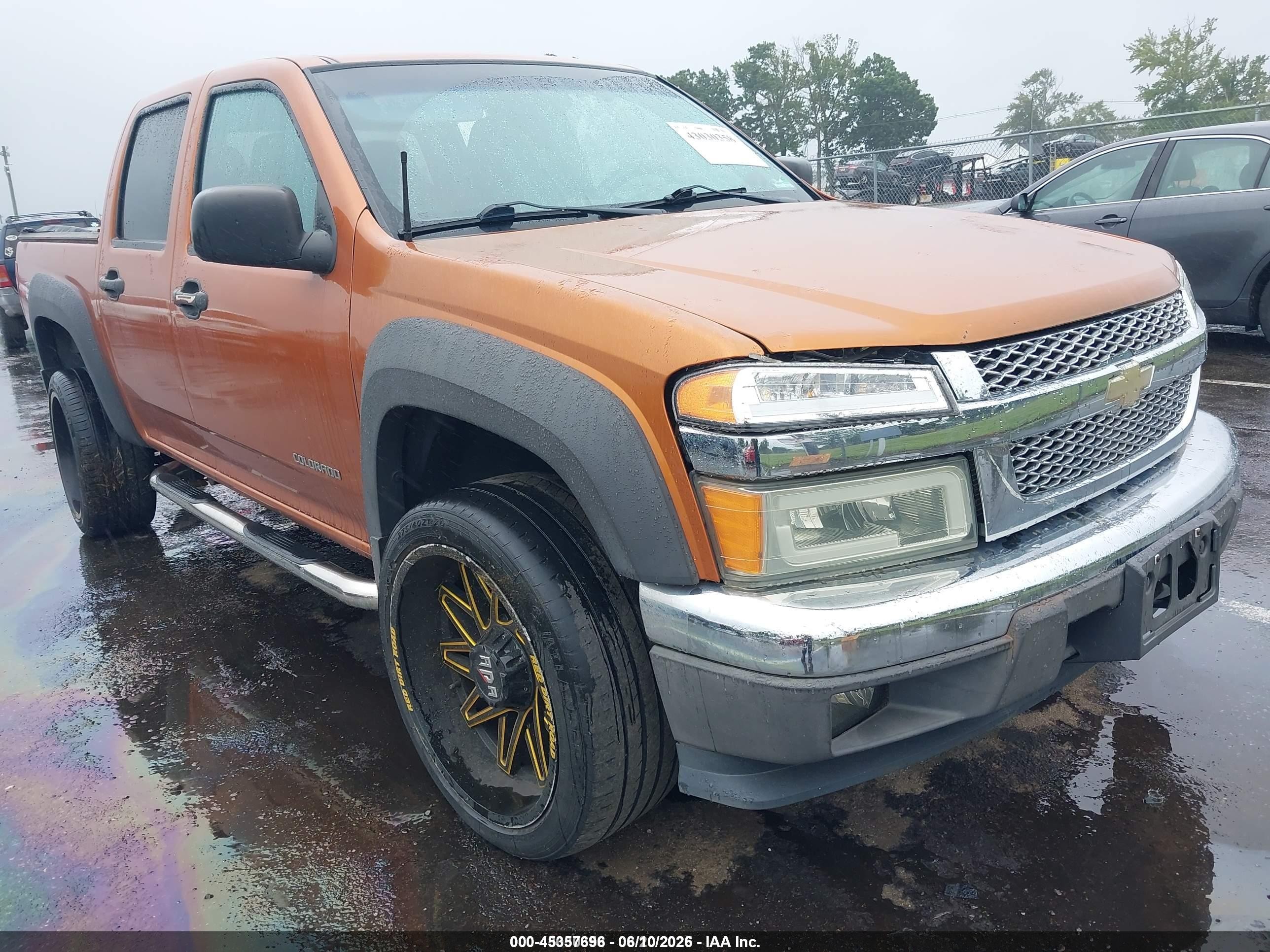 2005 Chevrolet Colorado Ls Оранжевый vin: 1GCDT136358124304