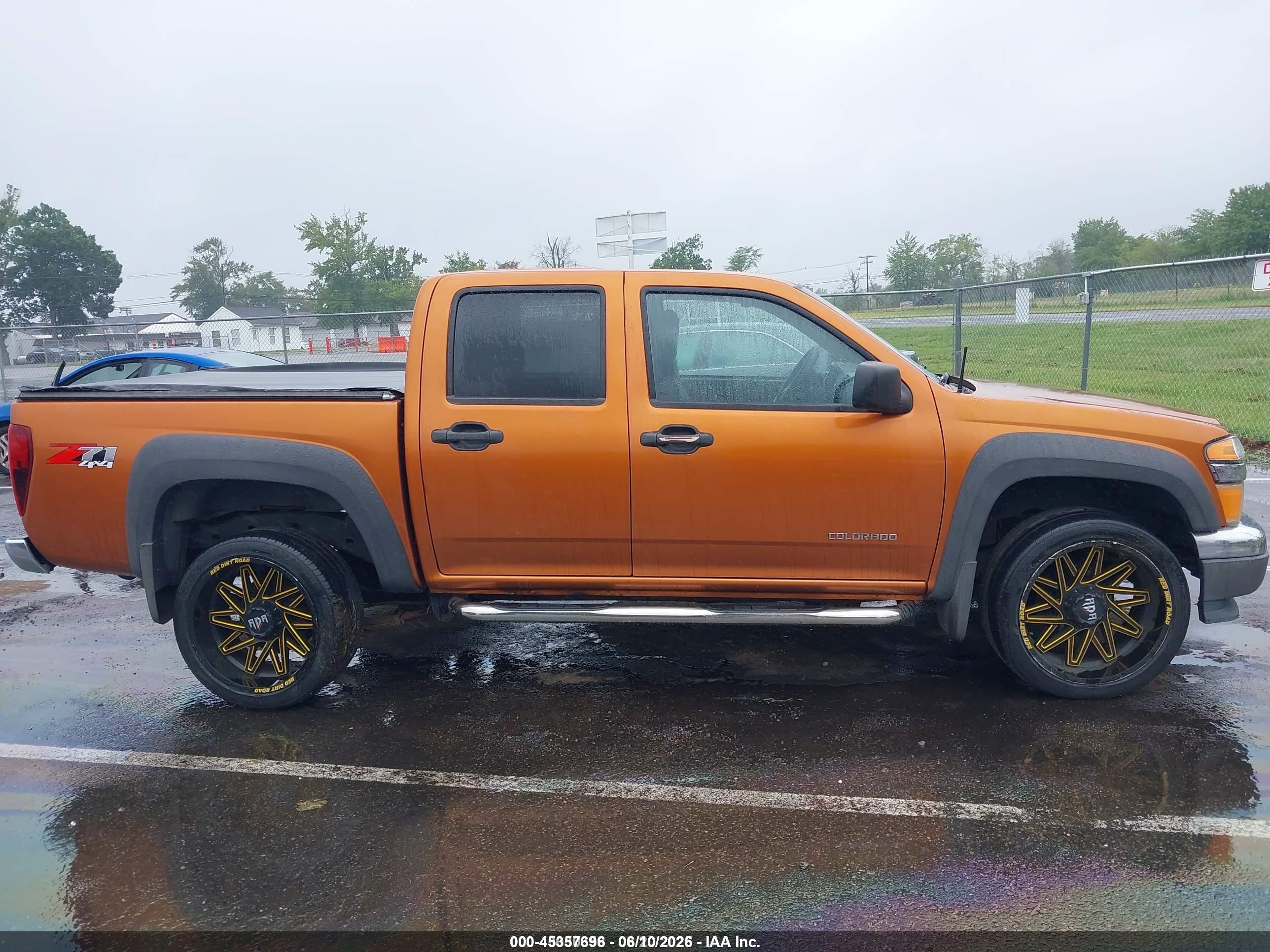 2005 Chevrolet Colorado Ls Orange vin: 1GCDT136358124304
