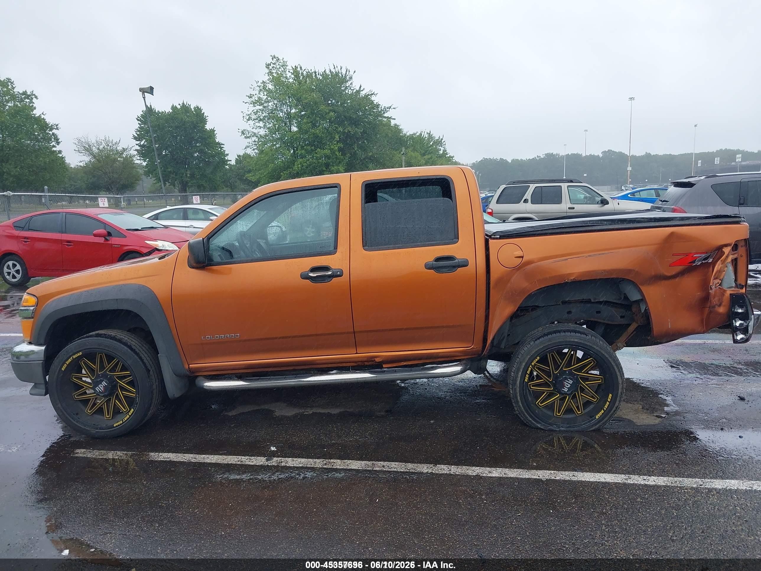 2005 Chevrolet Colorado Ls Orange vin: 1GCDT136358124304