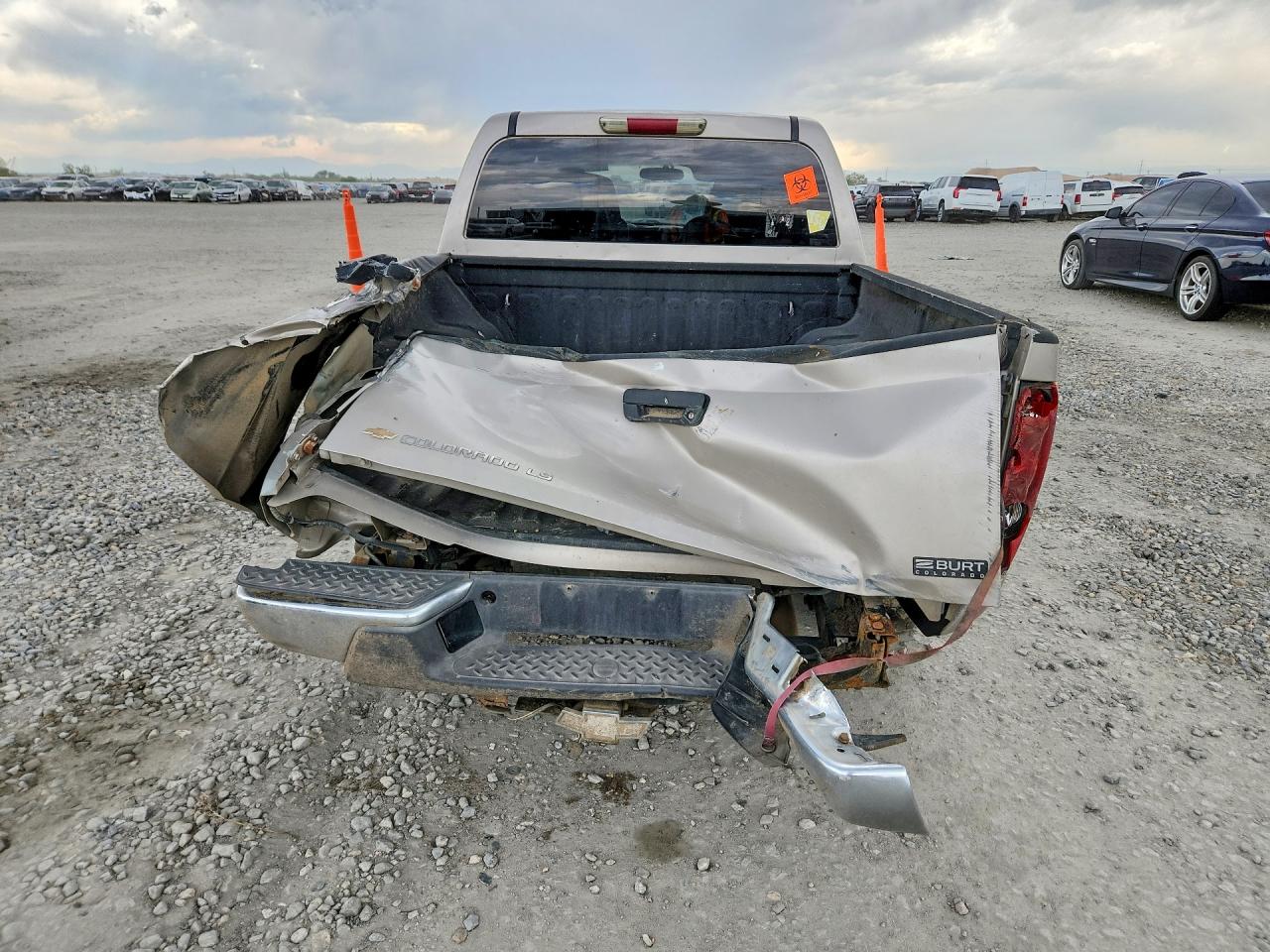 2005 Chevrolet Colorado Silver vin: 1GCDT136358150255