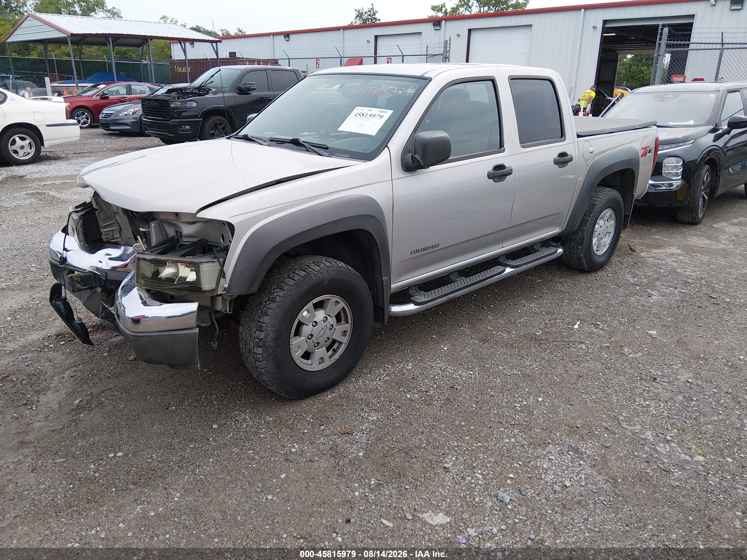 2005 Chevrolet Colorado Ls Gray vin: 1GCDT136358209594
