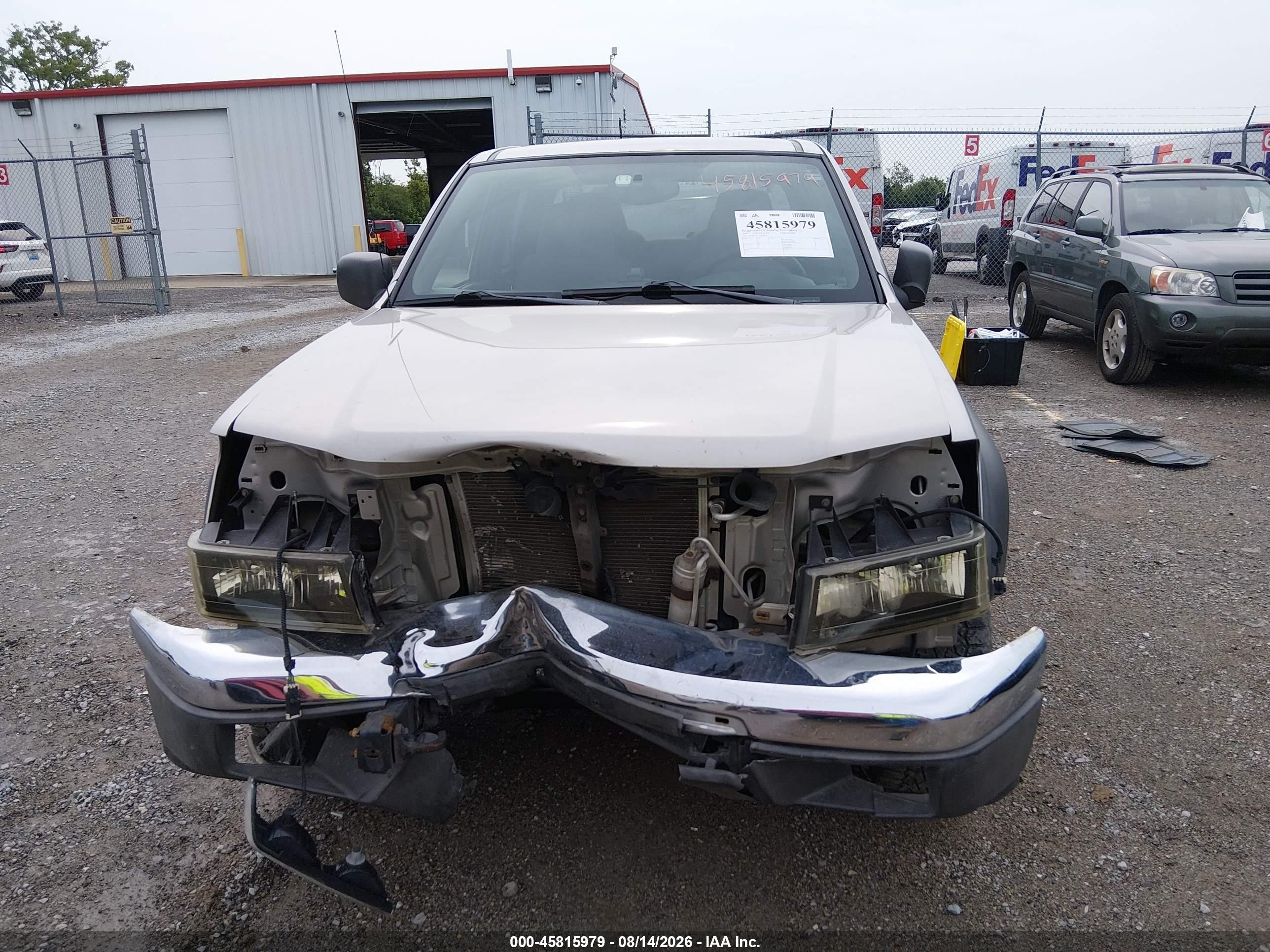 2005 Chevrolet Colorado Ls Gray vin: 1GCDT136358209594