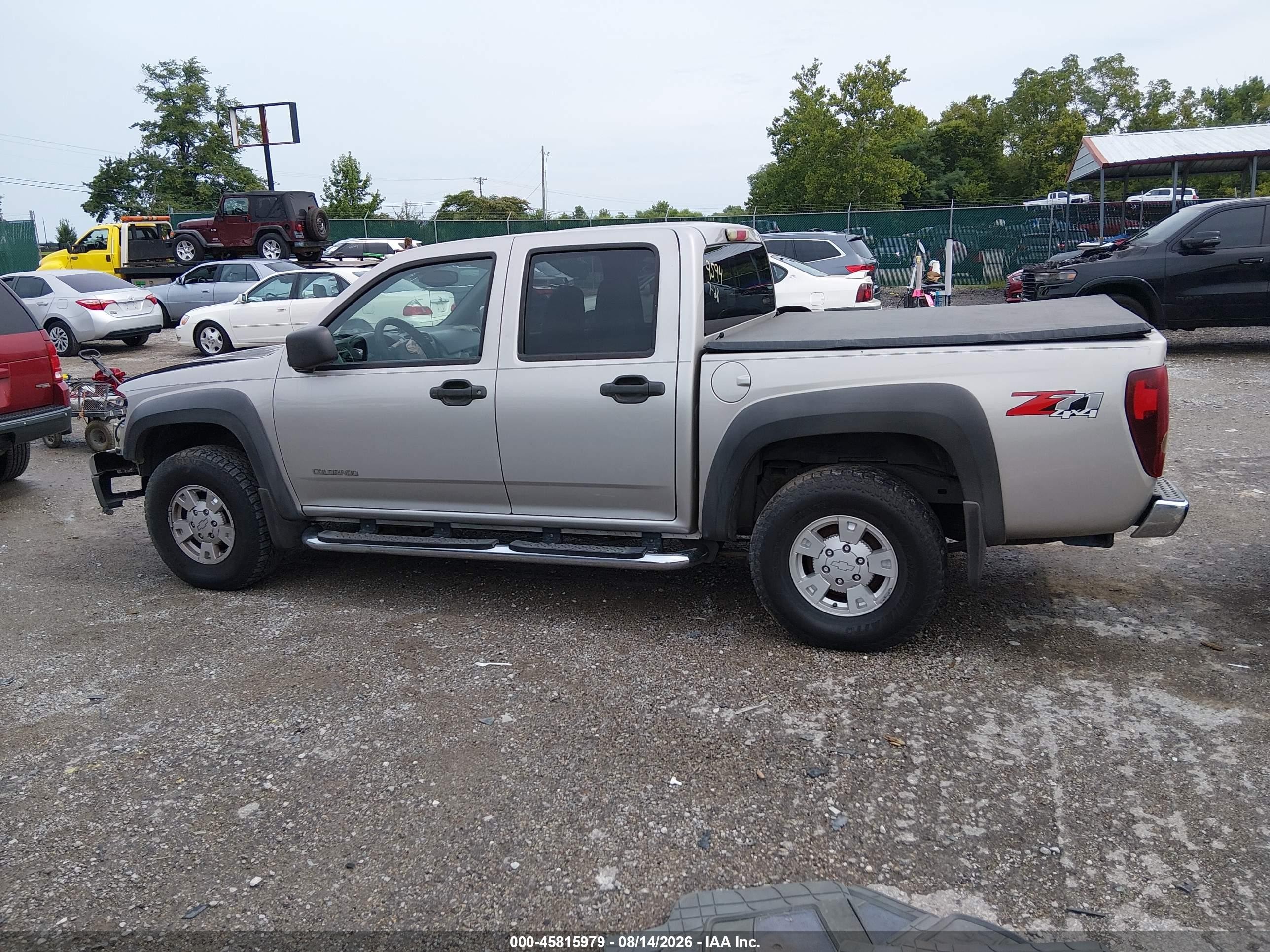 2005 Chevrolet Colorado Ls Gray vin: 1GCDT136358209594
