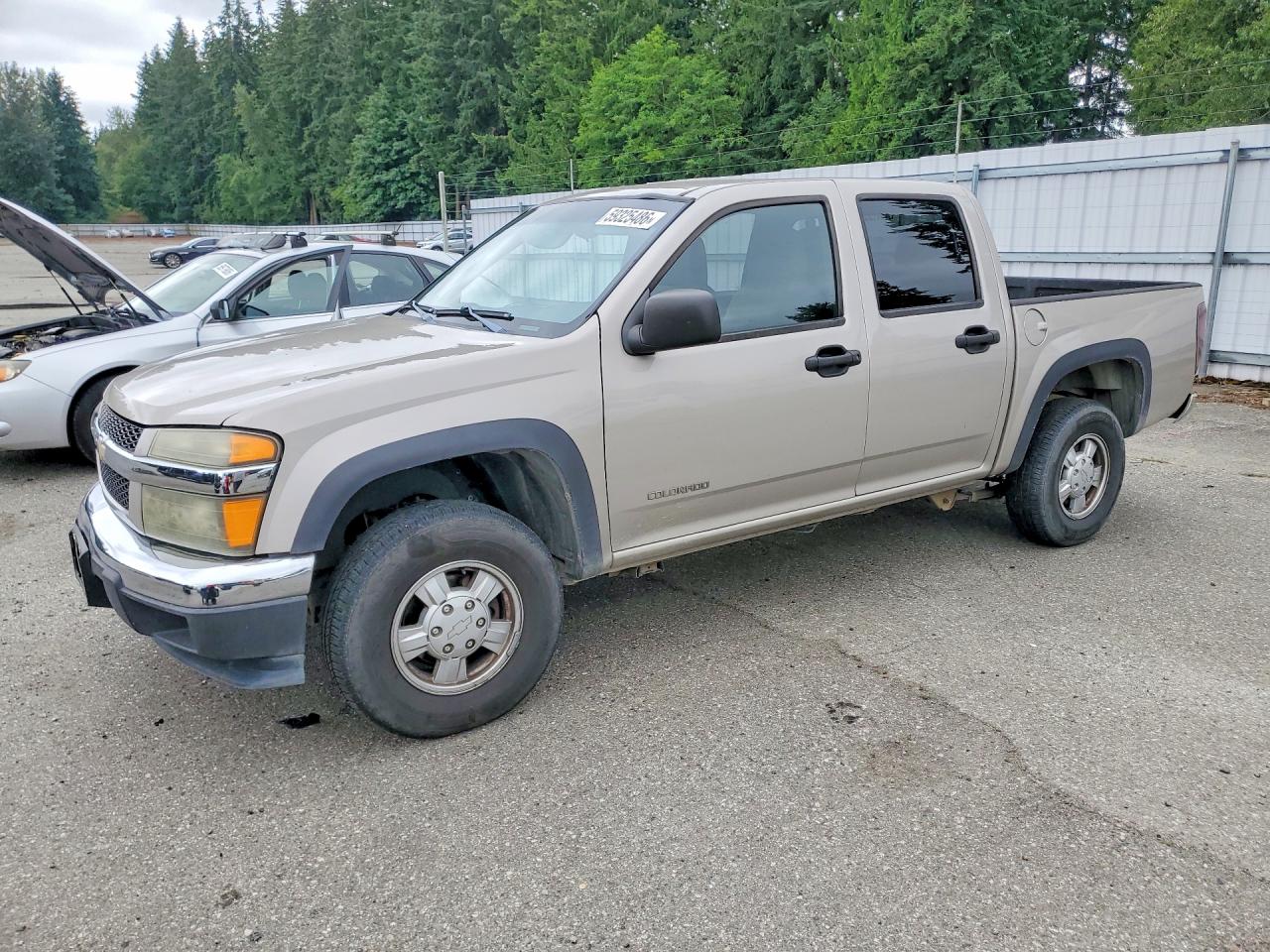 2004 Chevrolet Colorado Tan vin: 1GCDT136448178998