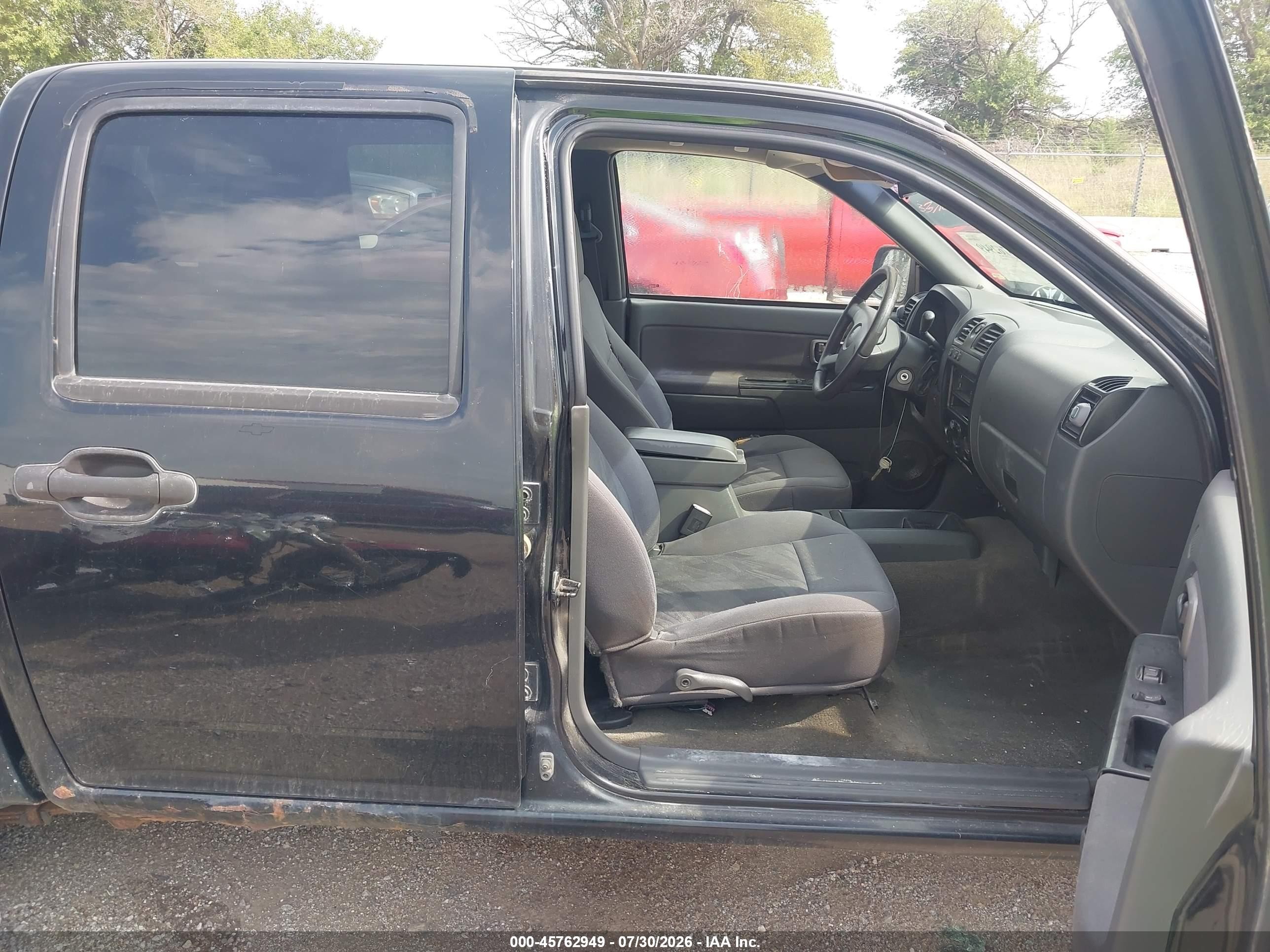 2005 Chevrolet Colorado Ls Black vin: 1GCDT136458115143