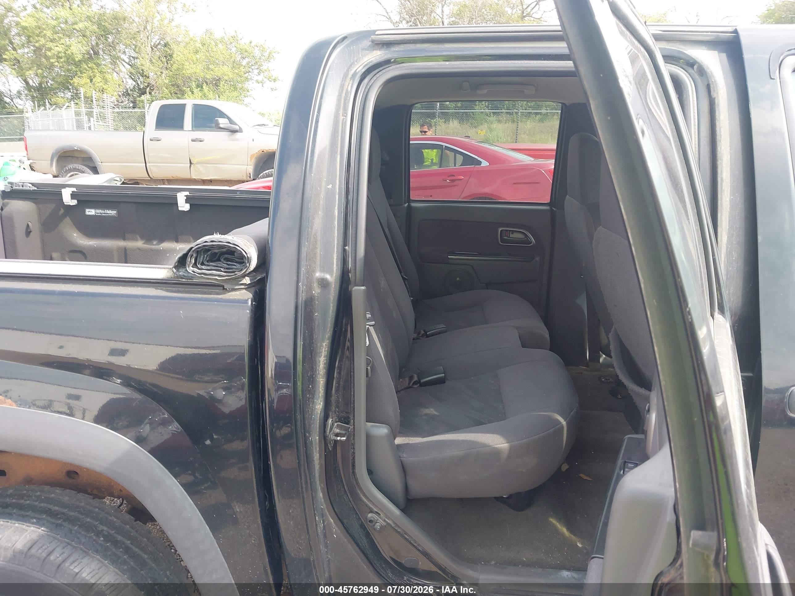 2005 Chevrolet Colorado Ls Black vin: 1GCDT136458115143