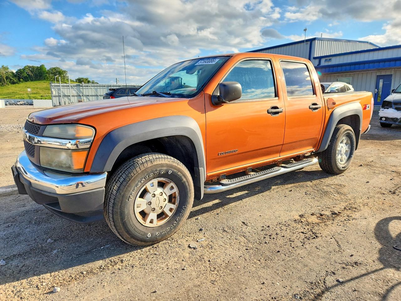 2005 Chevrolet Colorado Orange vin: 1GCDT136458245777