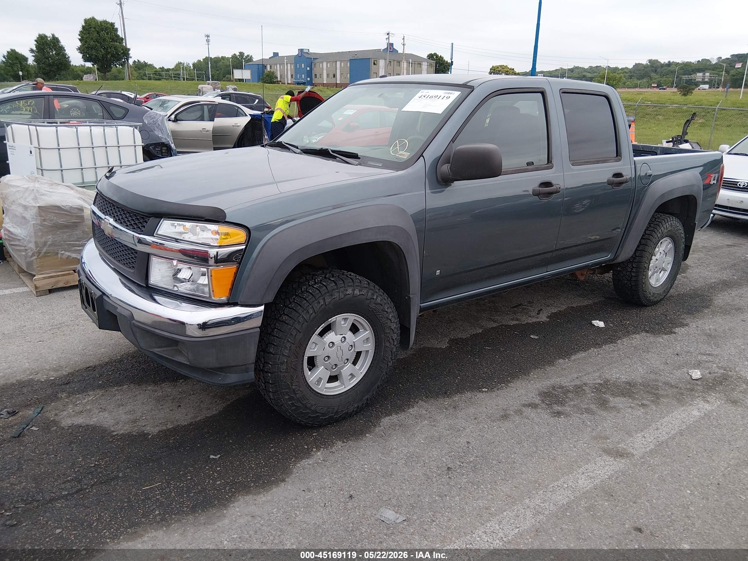 2006 Chevrolet Colorado Lt Green vin: 1GCDT136468192595