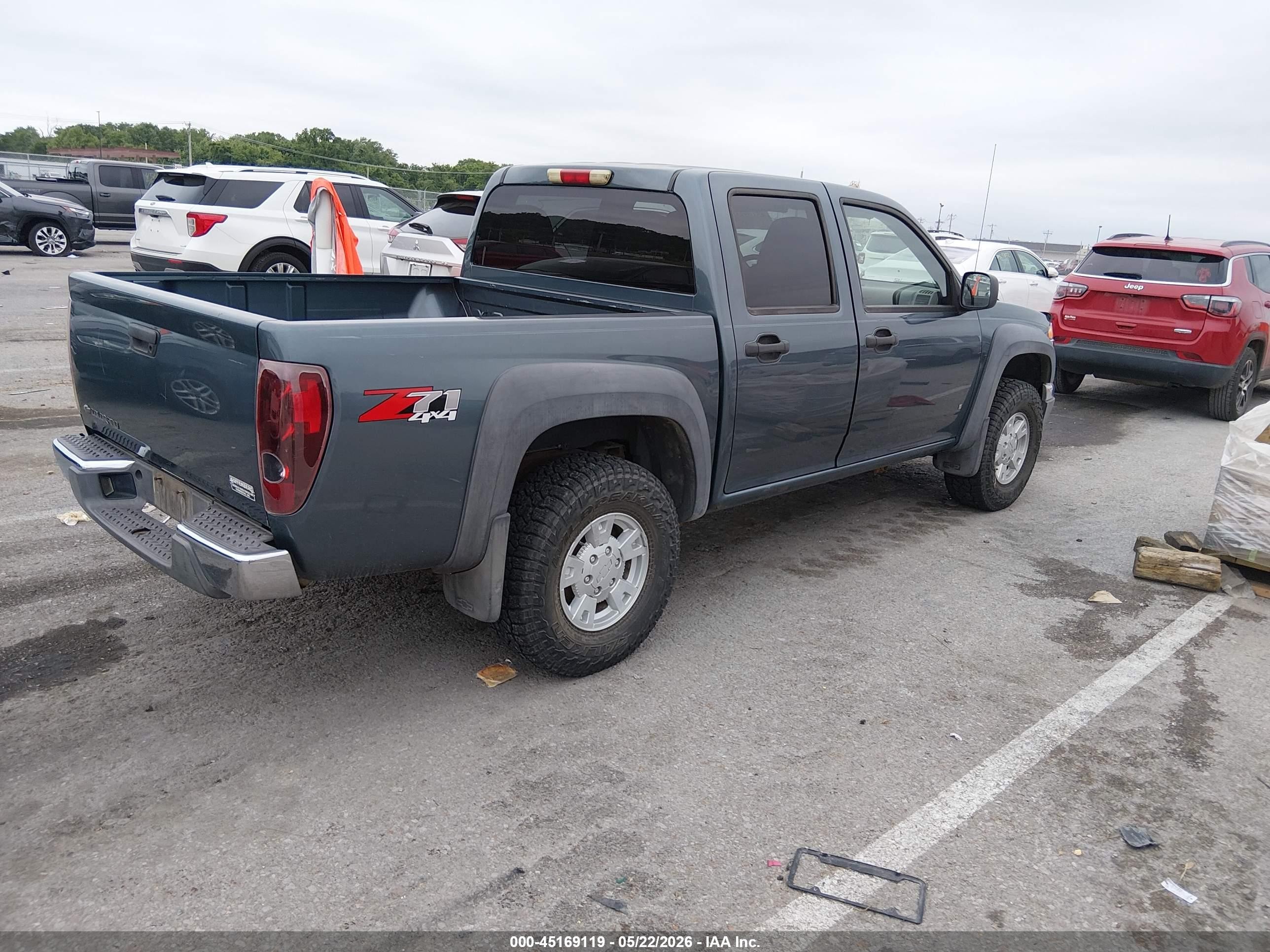 2006 Chevrolet Colorado Lt Green vin: 1GCDT136468192595